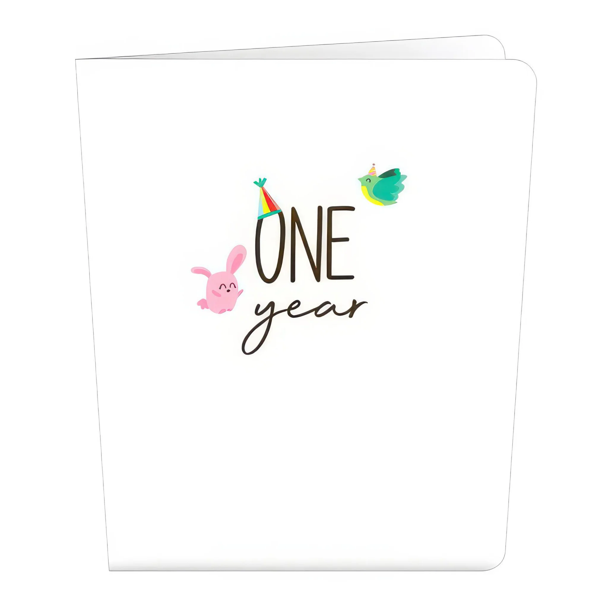 1st Birthday Balloons Playpop Card - Image 3