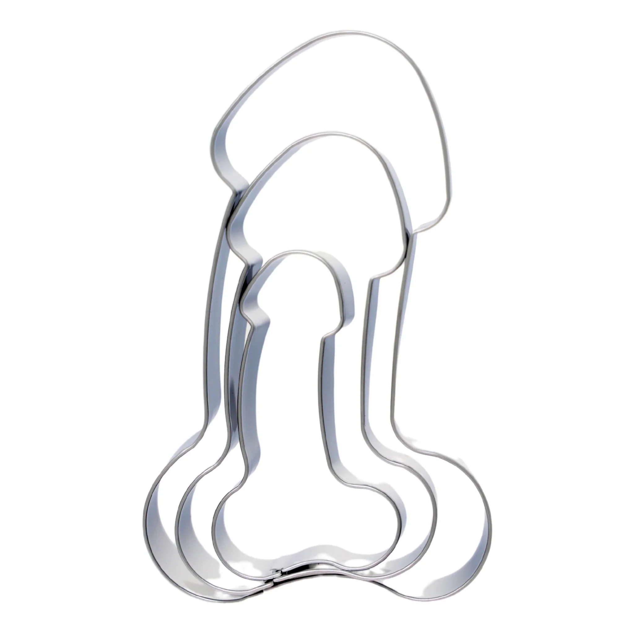 3 Piece Penis Cookie Cutter Set