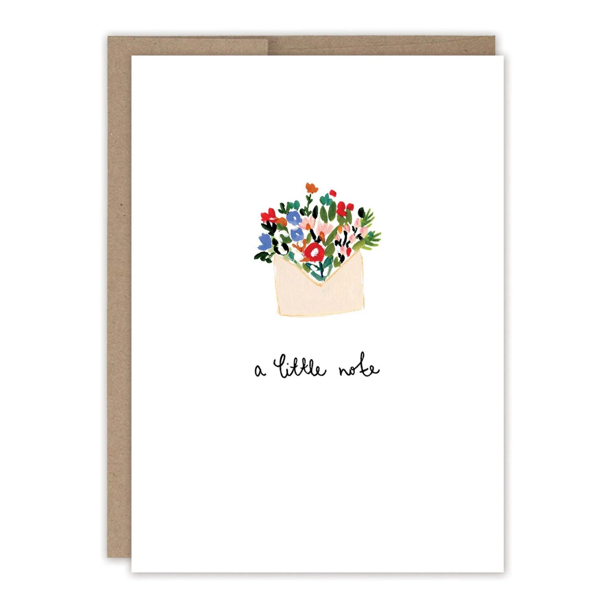 A Little Note Blank Card