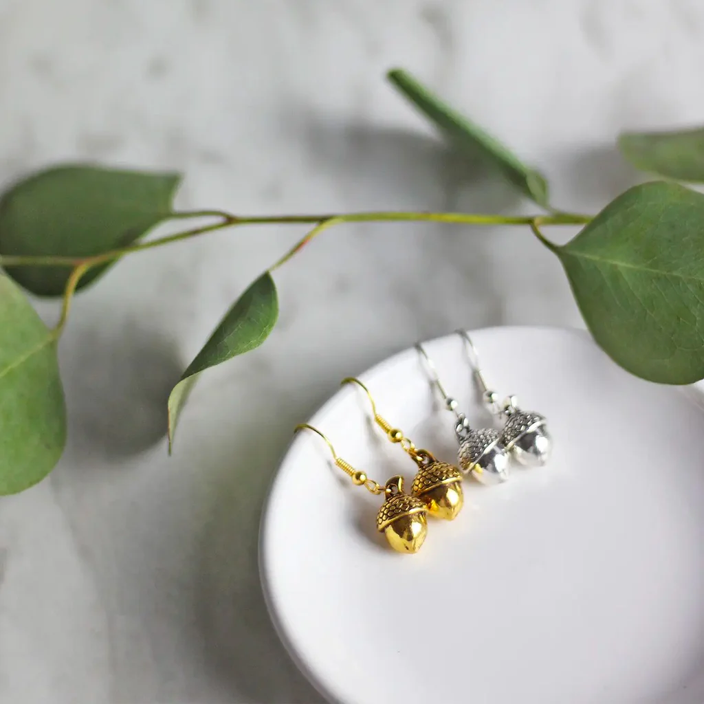 Acorn Earrings