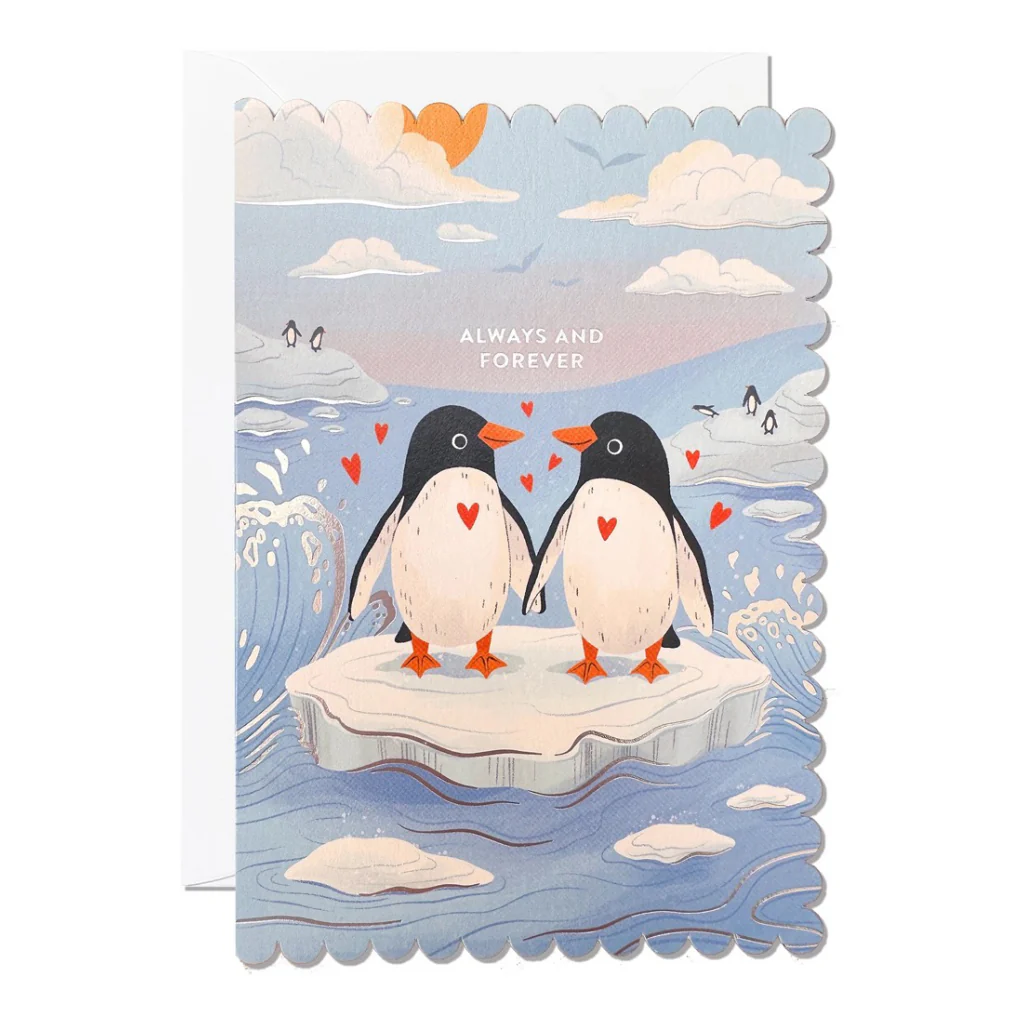 Always and Forever Penguins Card
