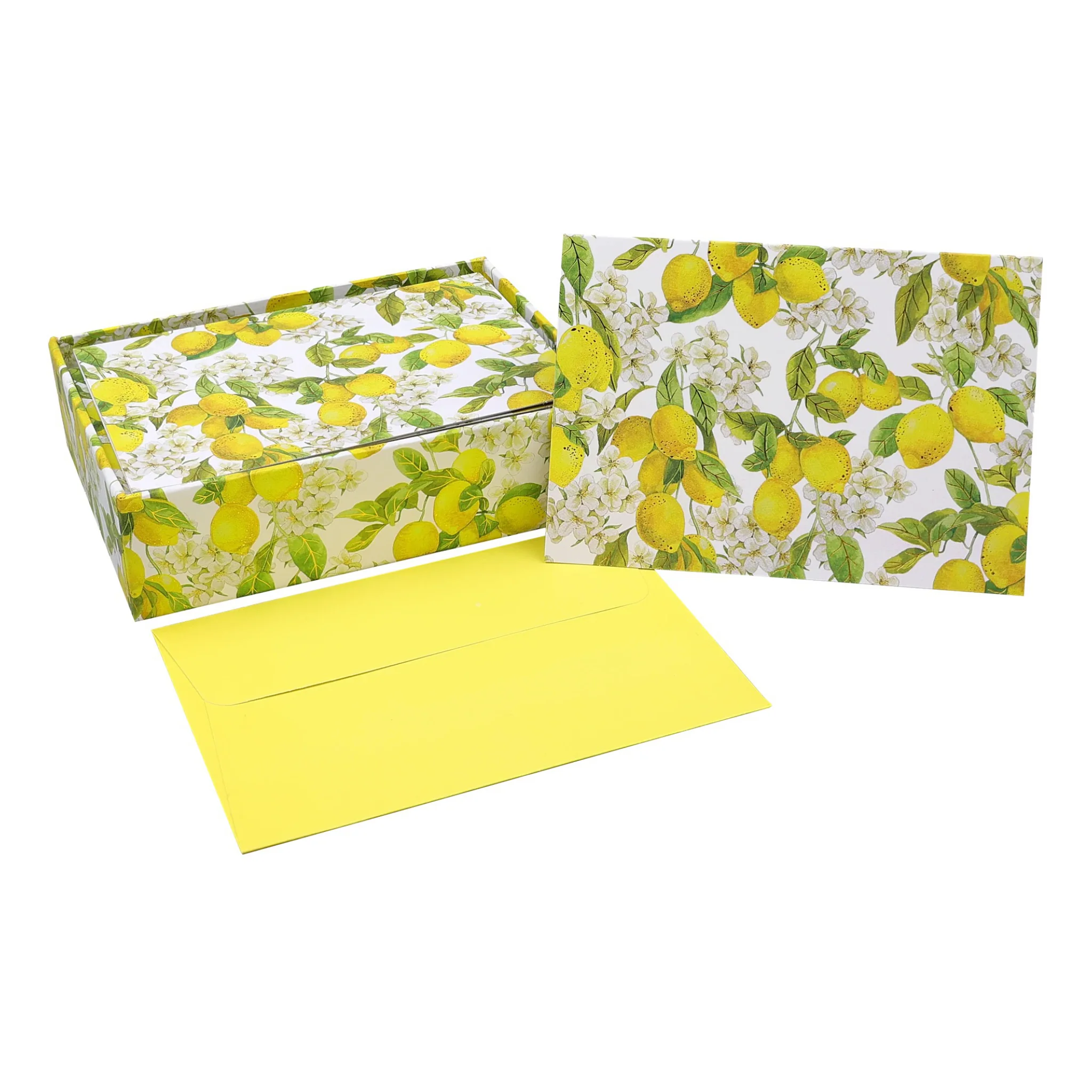 Amalfi Lemons Boxed Note Cards - Image 3