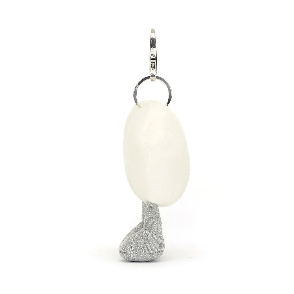 Jellycat Amuseables Cream Heart Bag Charm - Image 3