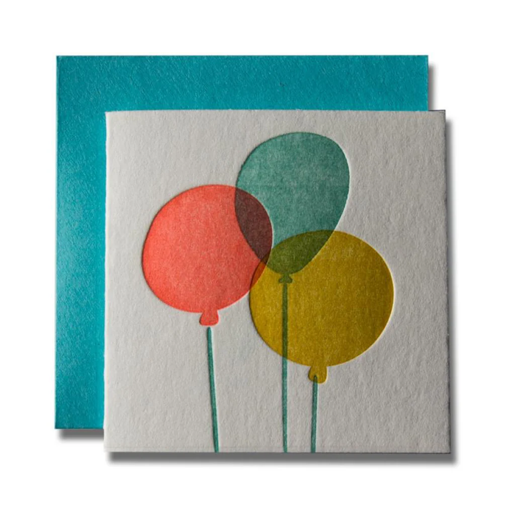 Balloons Tiny Card