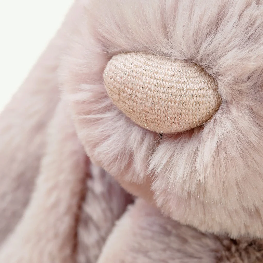 Jellycat Bashful Luxe Rosa Bunny Original - Image 2