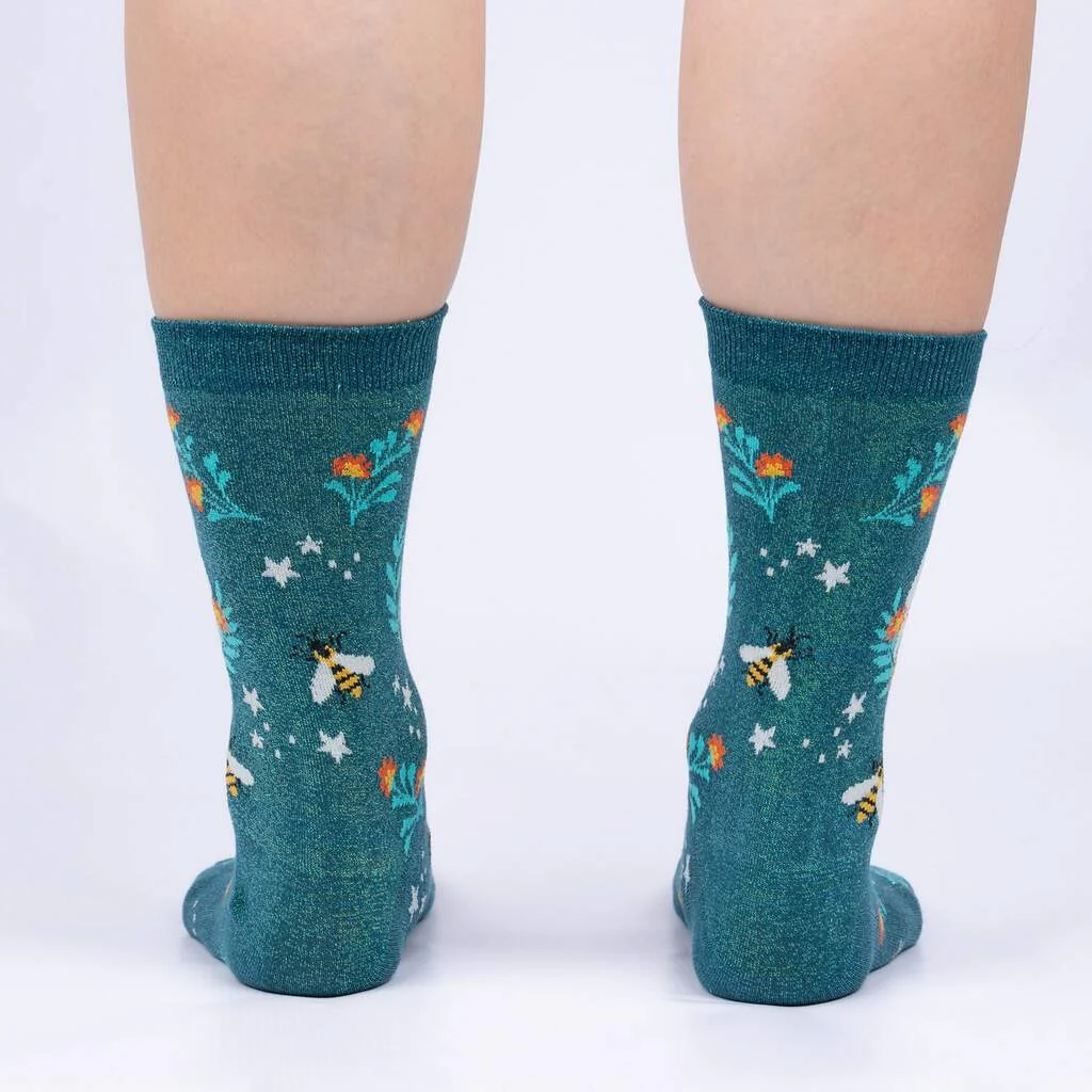 Bee Dazzling Women's Crew Socks - Image 4