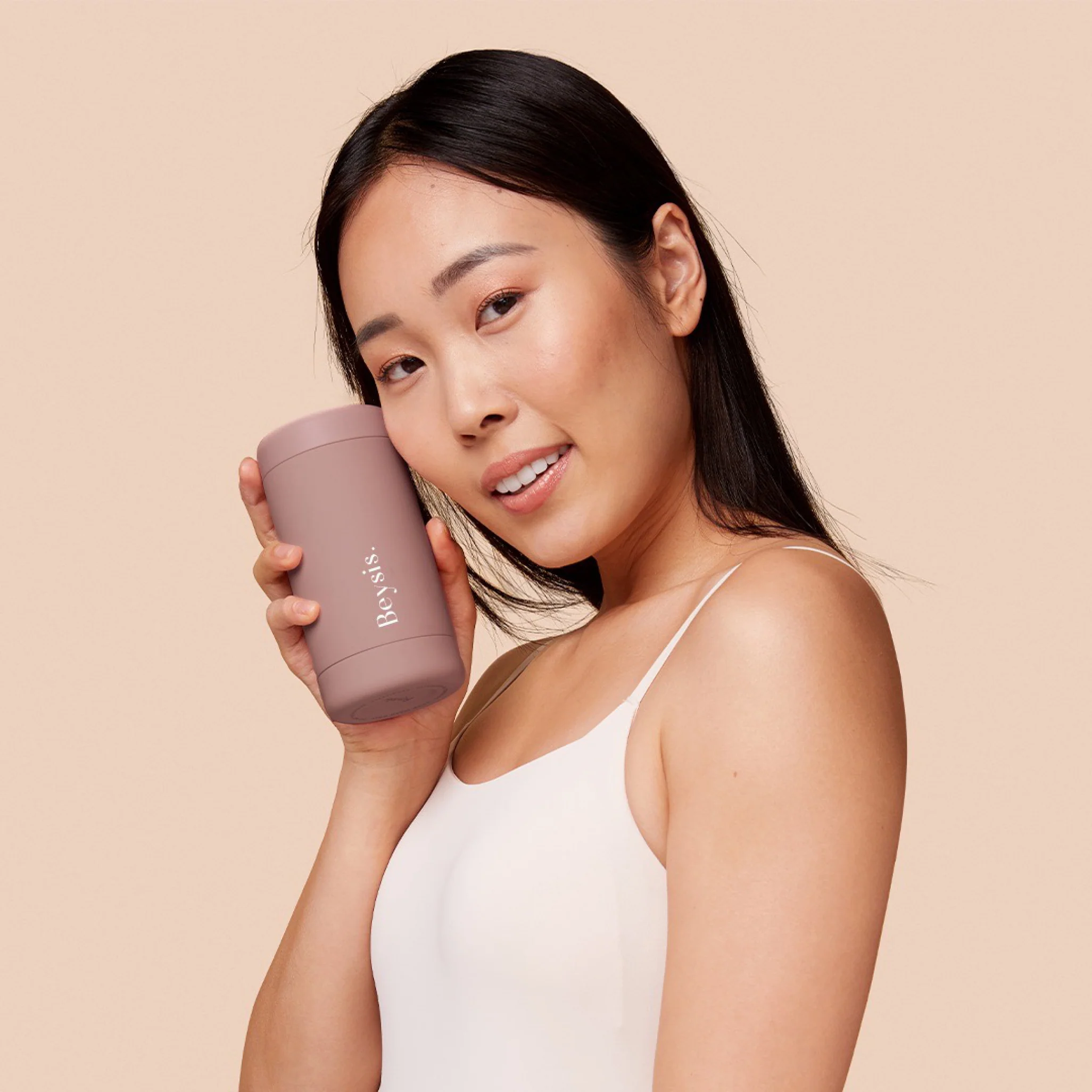 Beysis Coffee Tumbler Matte Plum - Image 3