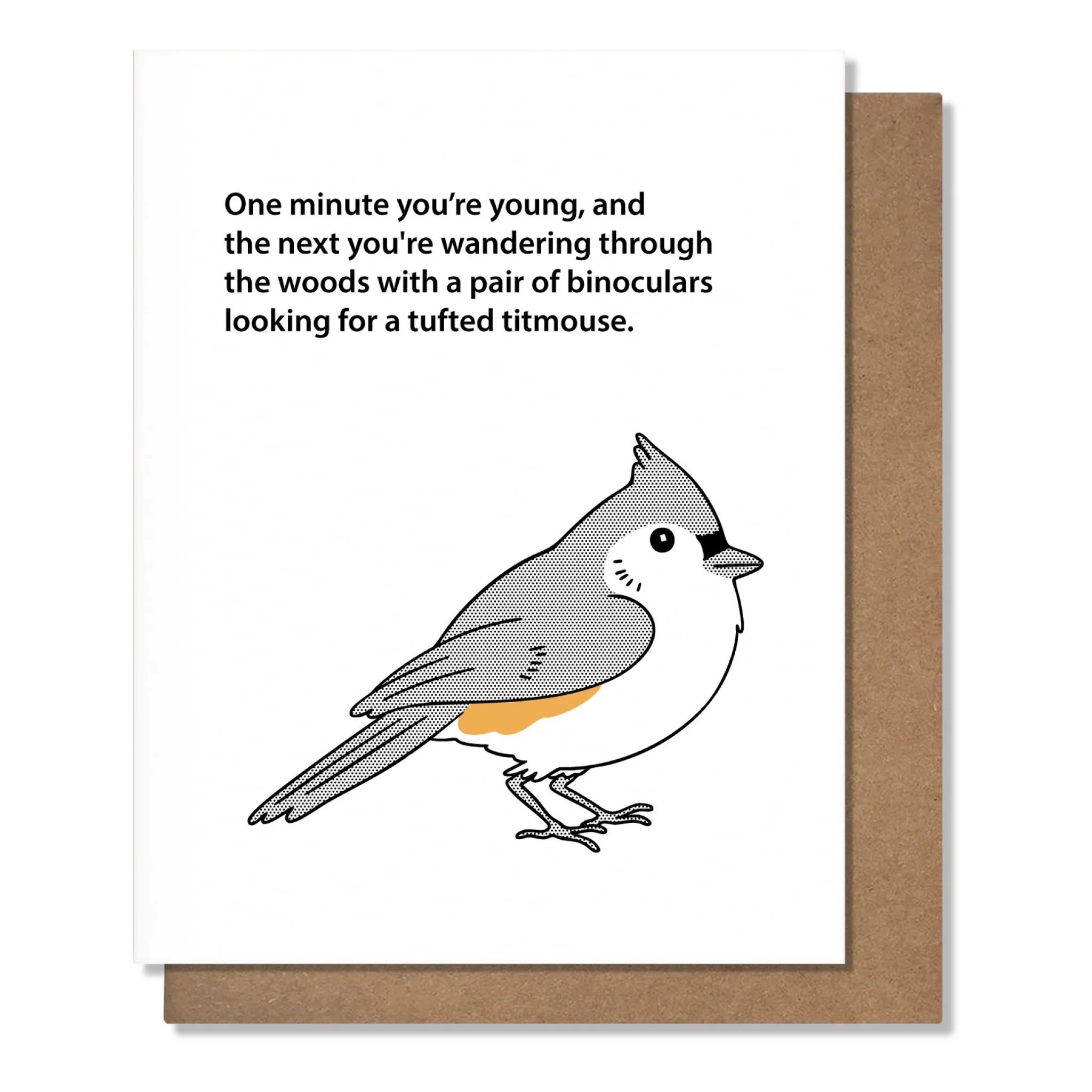 Birdwatching Birthday Card
