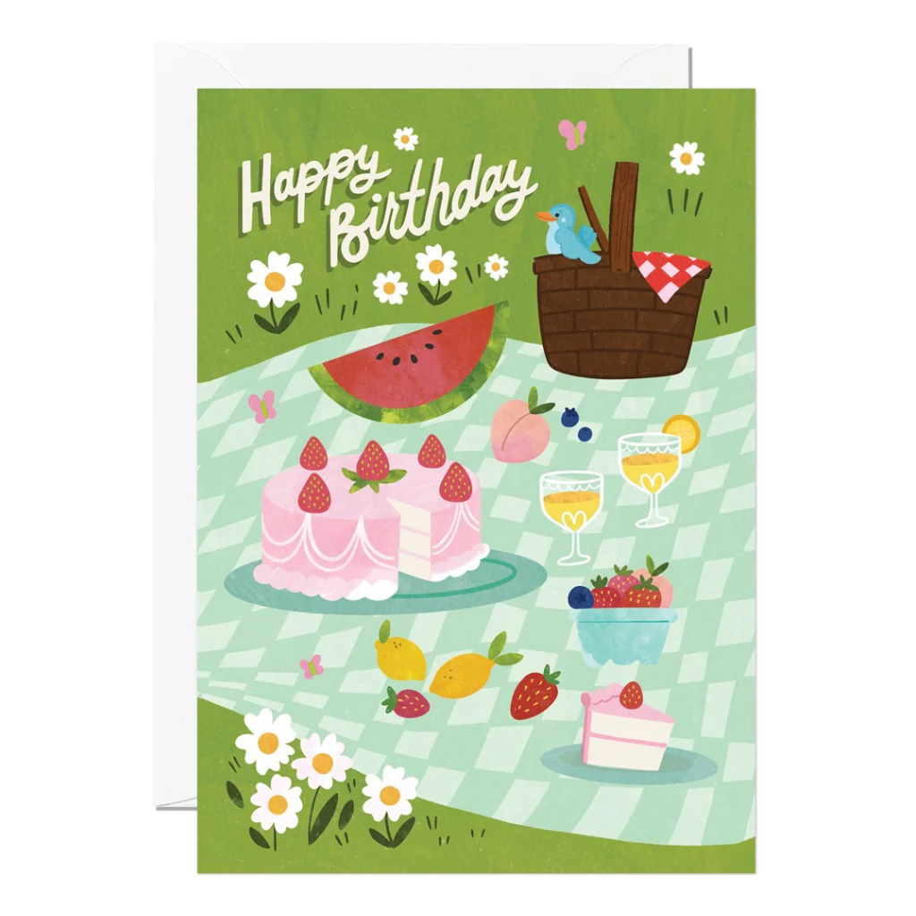 Birthday Picnic Greeting Card