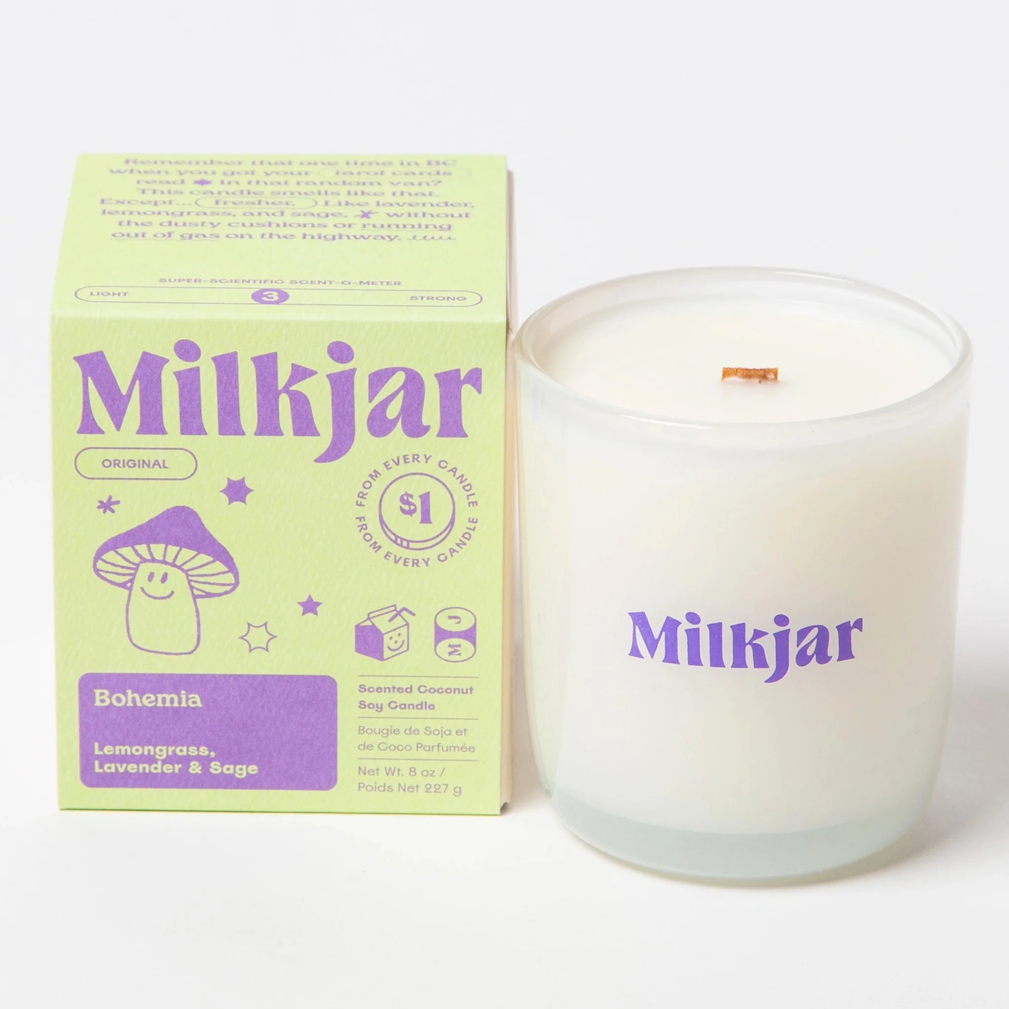 Bohemia Coconut Soy Candle