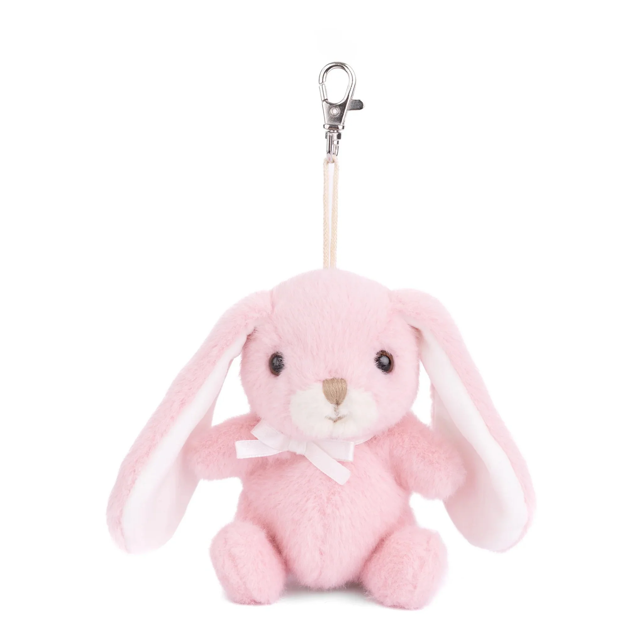 Bouncy Bunny Bag Charm Strawberry Pink