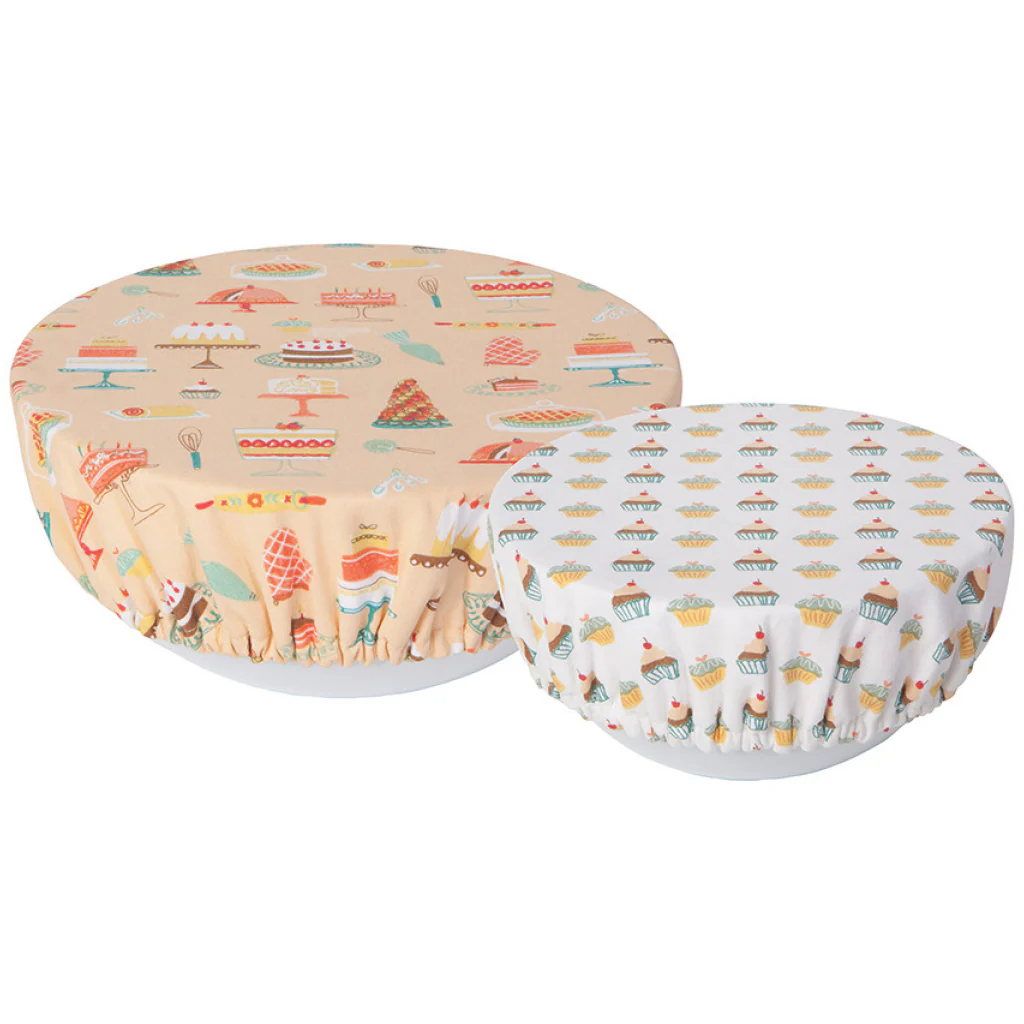 Cake Walk Bowl Covers Set of 2