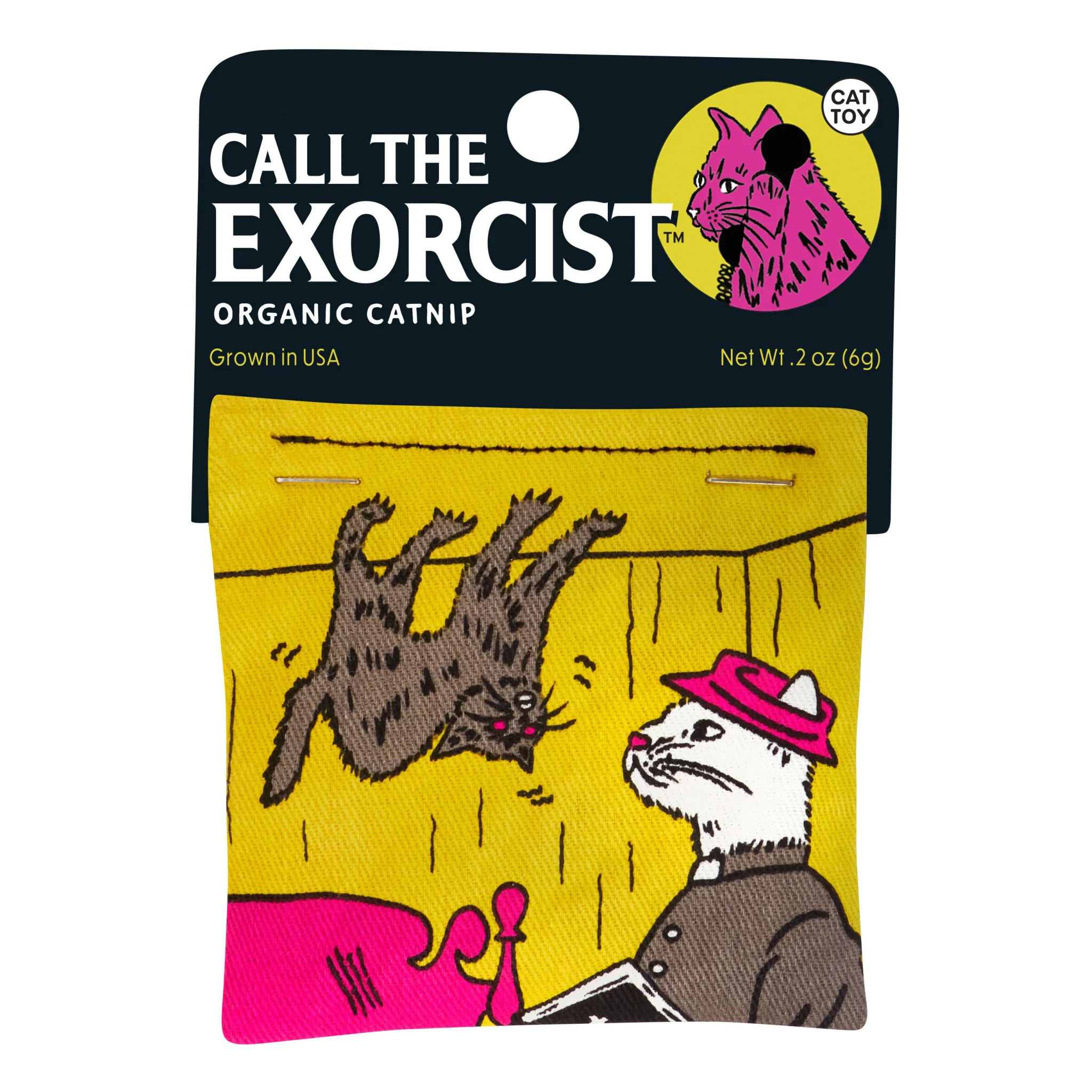 Call The Exorcist Catnip Toy