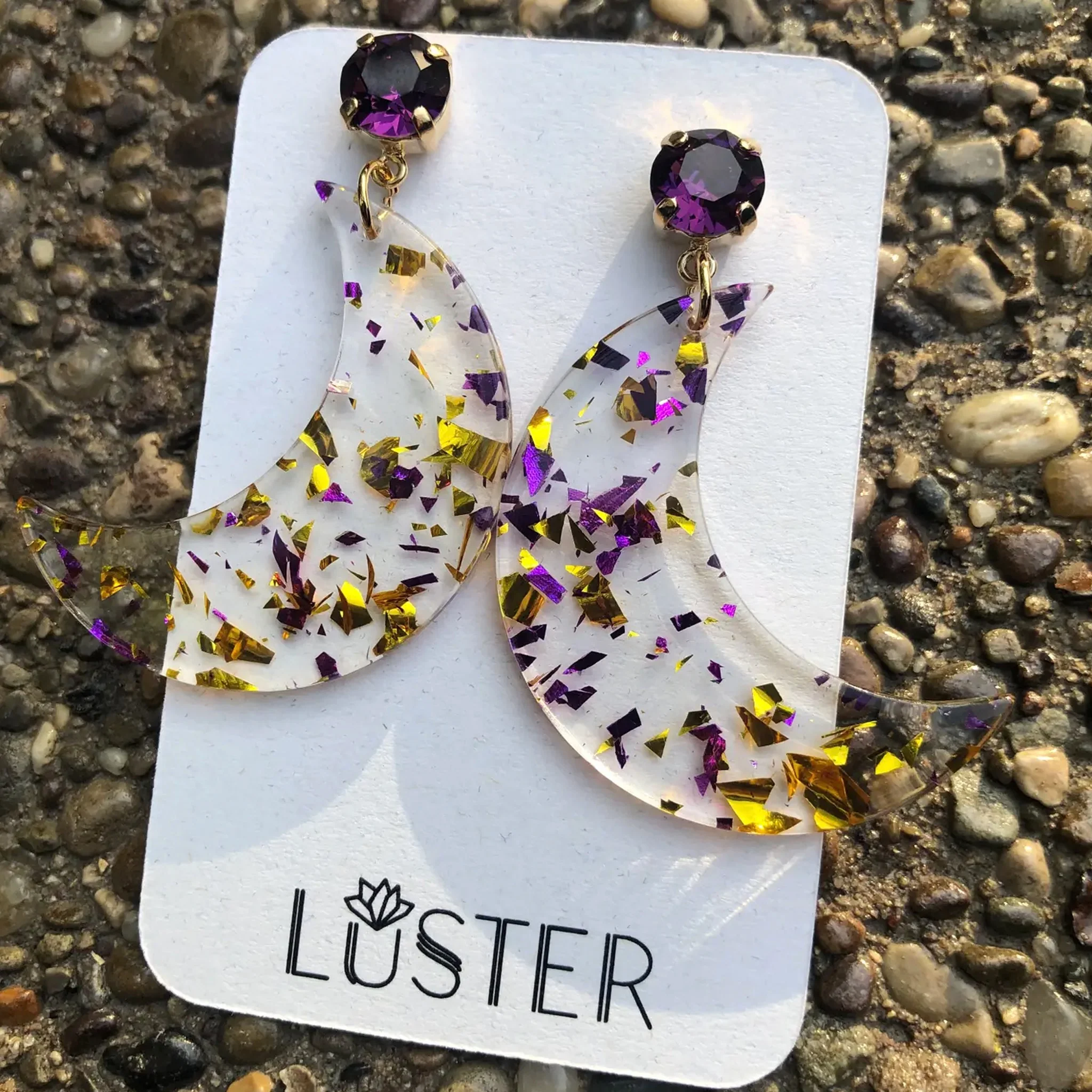 Callisto Crescent Earrings