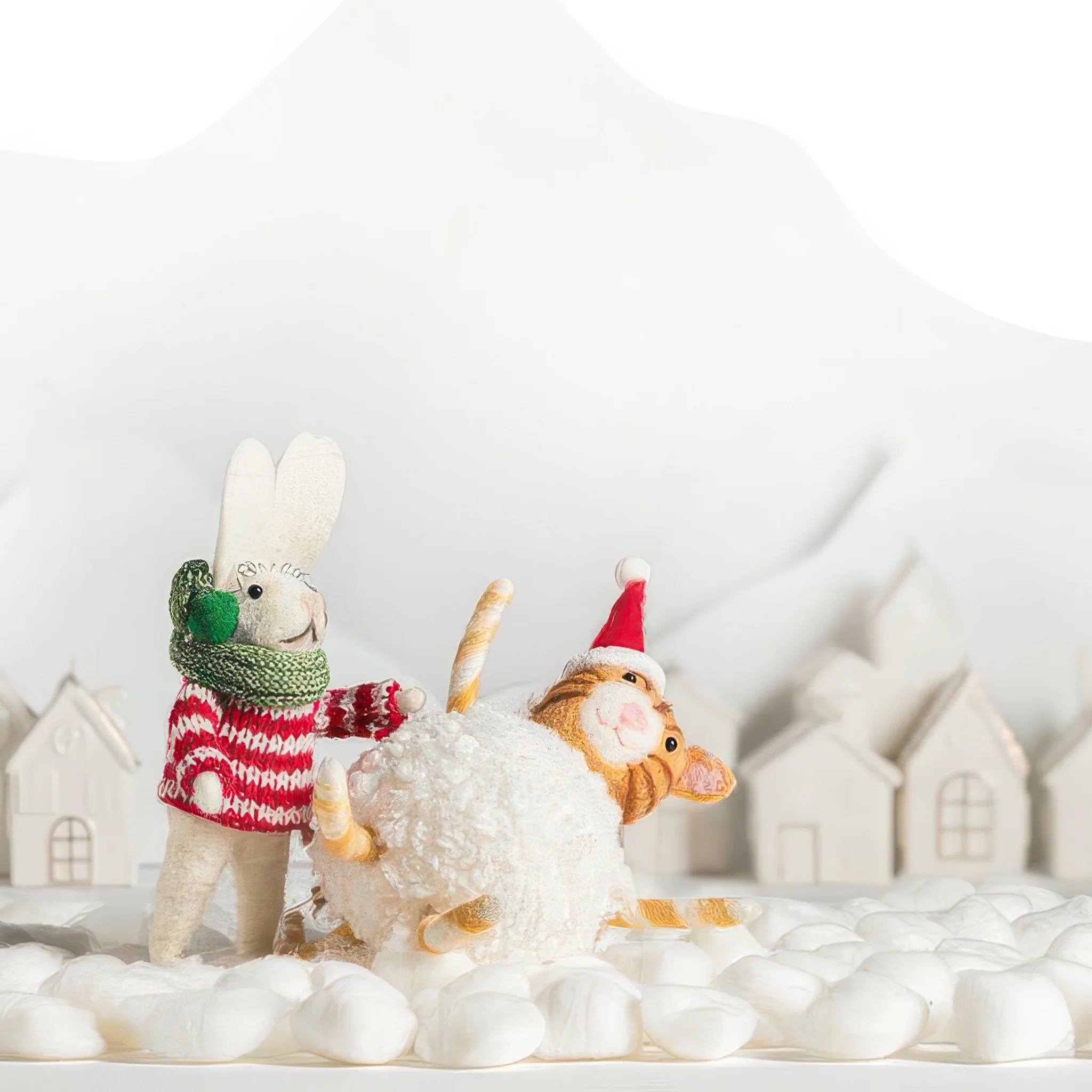 Cat Snowball Ornament - Image 2