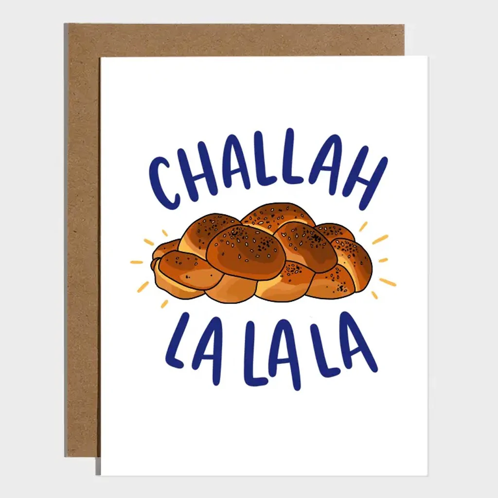 Challah La La La Hanukkah Card