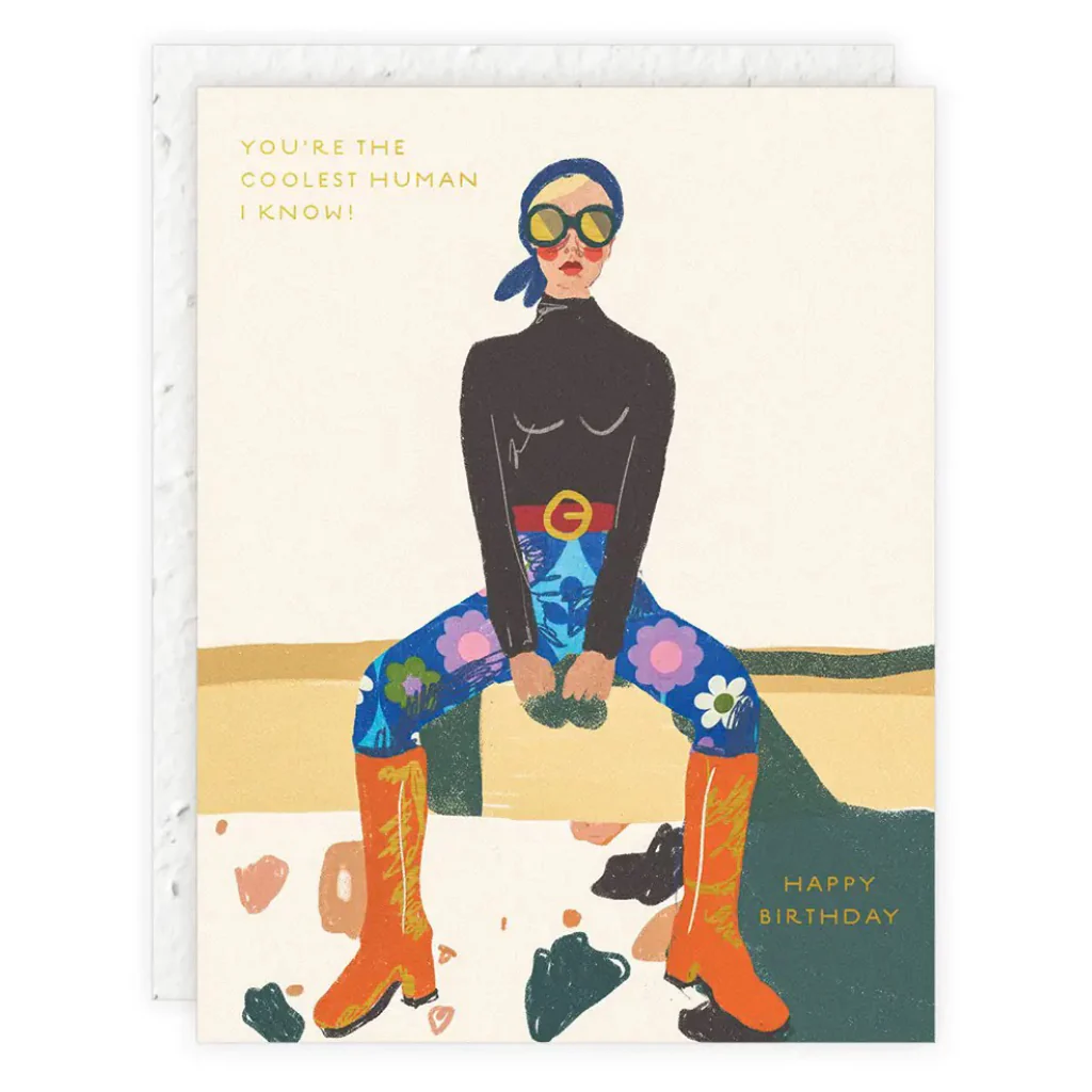 Chic Plantable Birthday Card