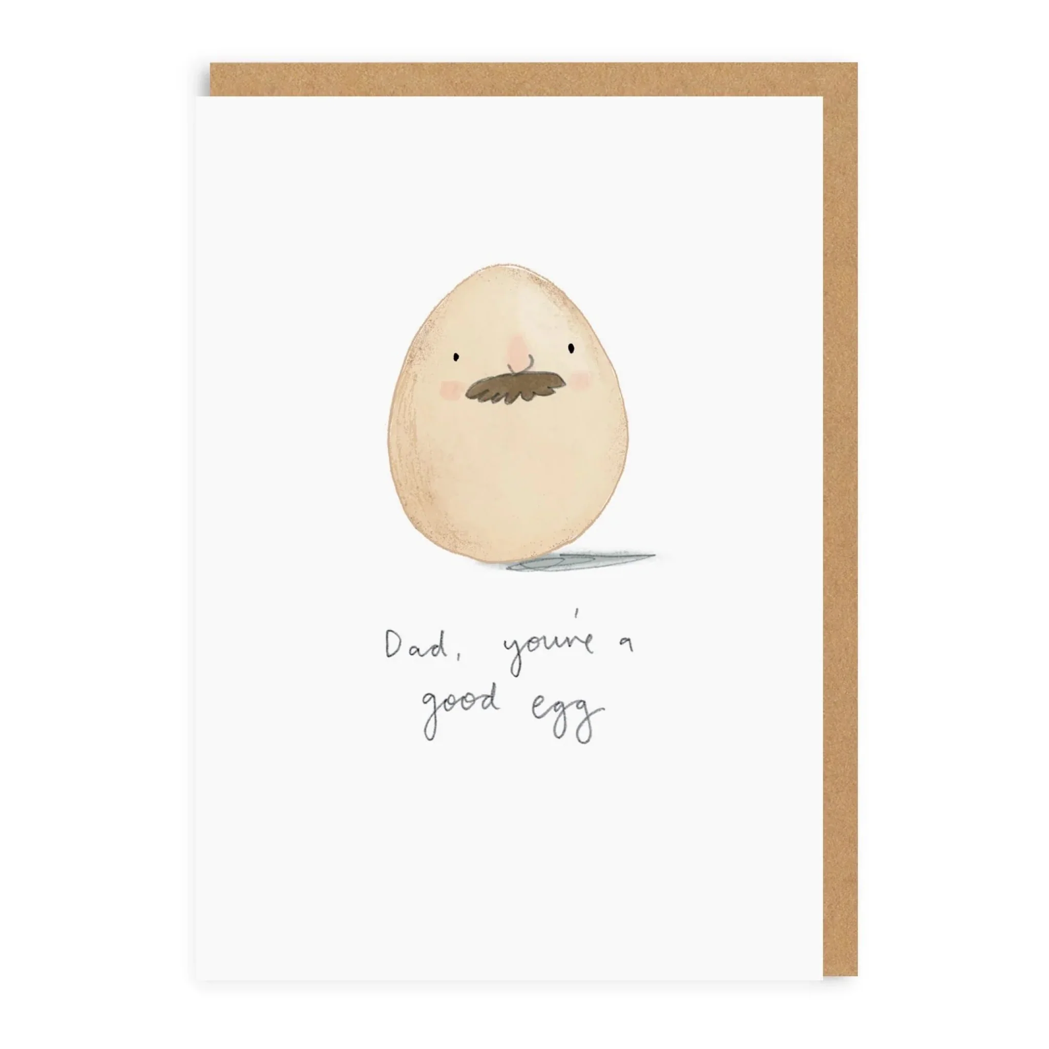 Dad You're A Good Egg Greeting Card