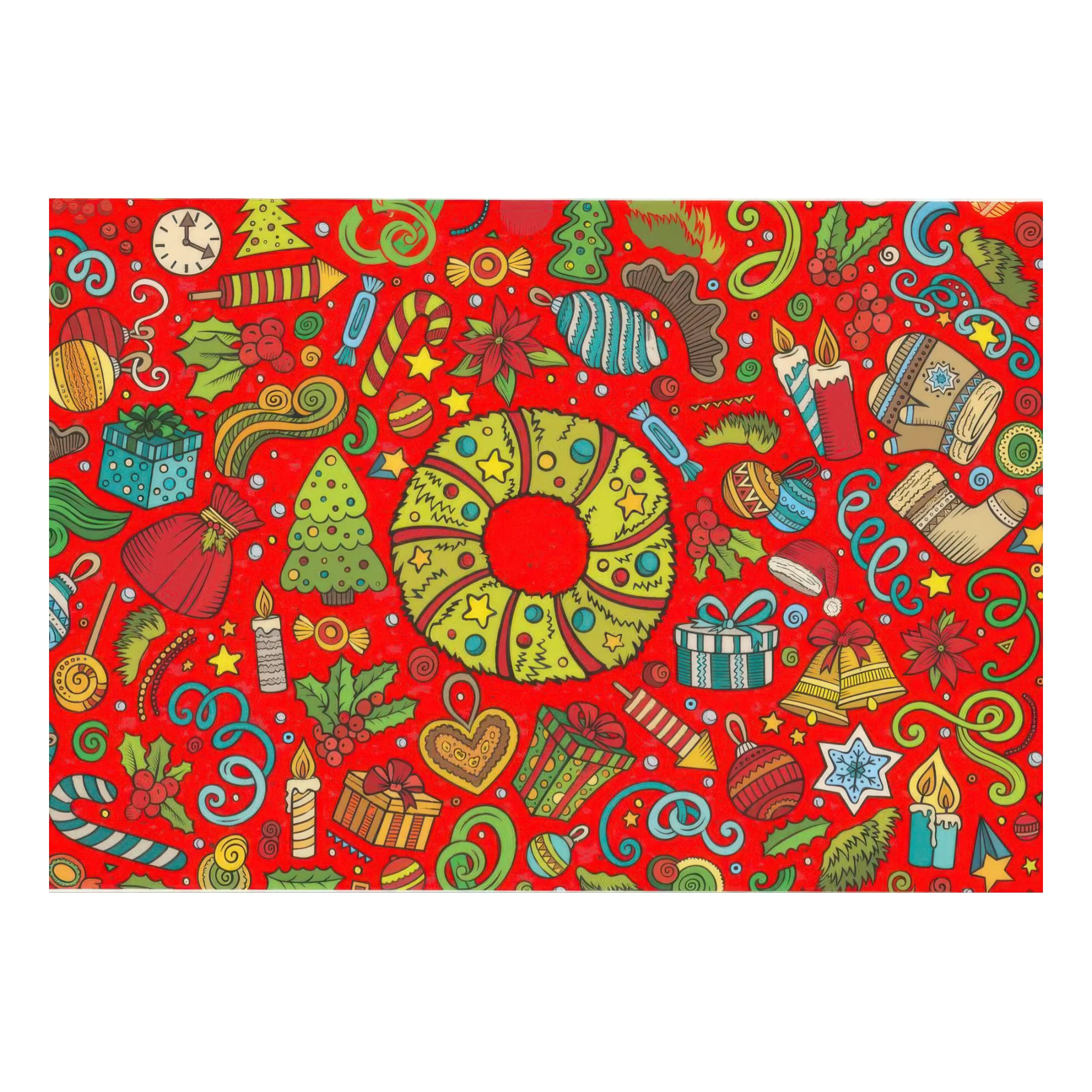 Deck The Halls Mini Jigsaw Puzzle - Image 2
