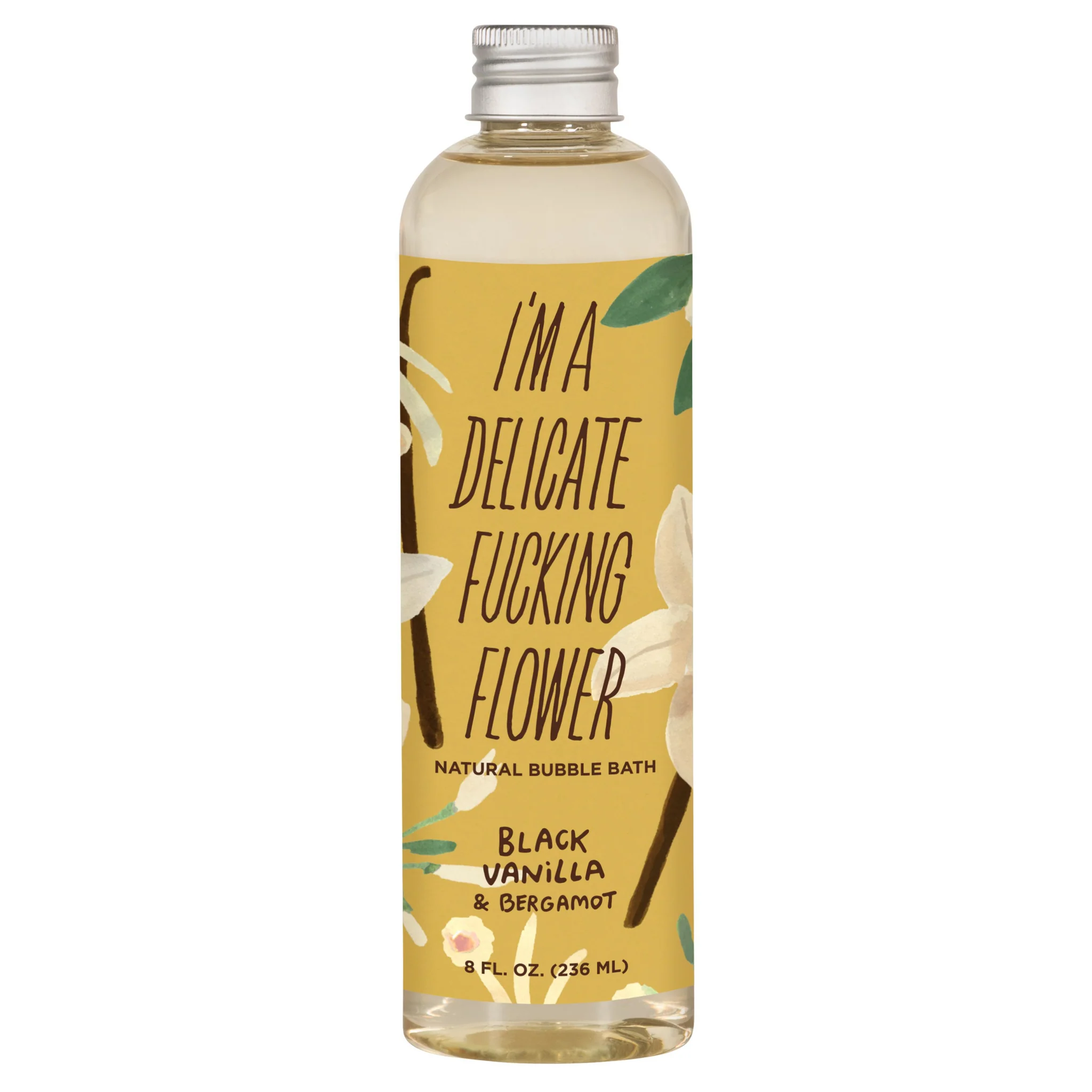 Delicate Flower Black Vanilla Bubble Bath