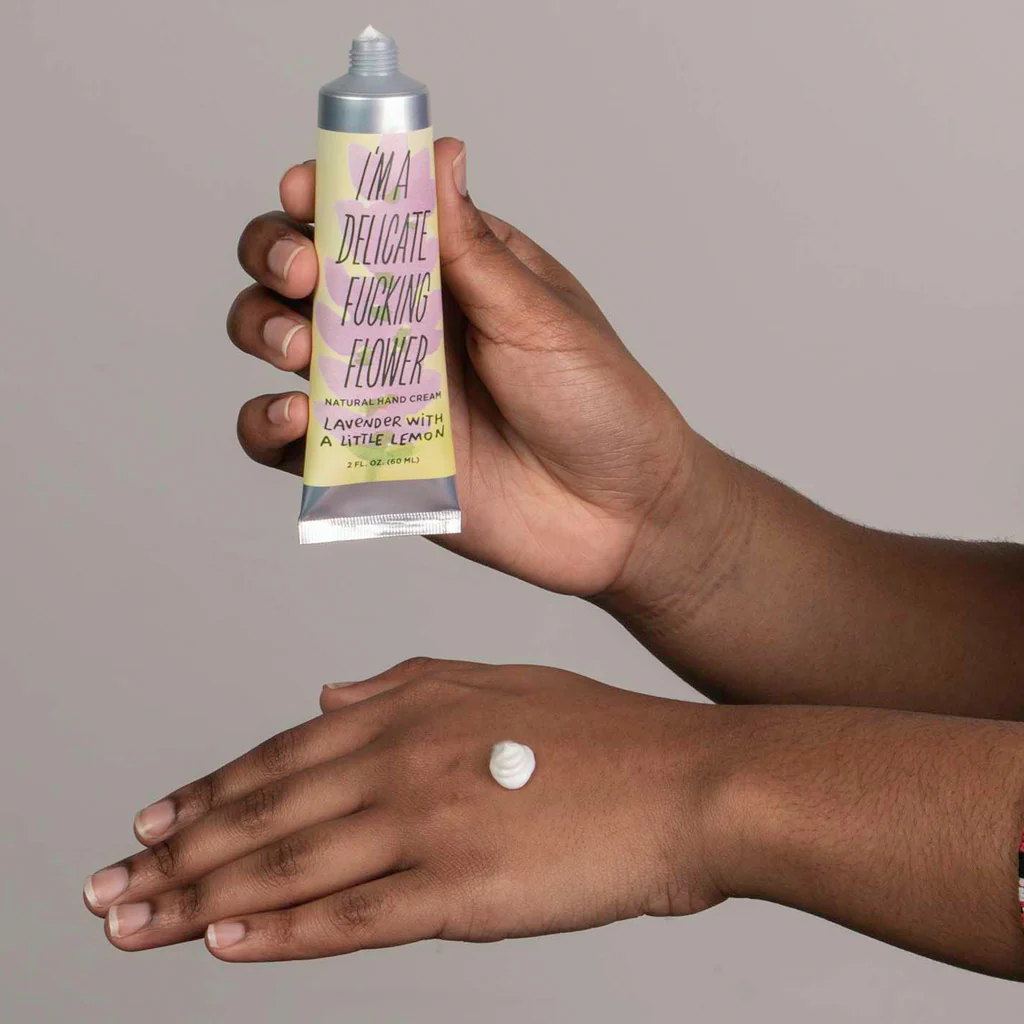Delicate Fucking Flower Hand Cream Lavender - Image 3