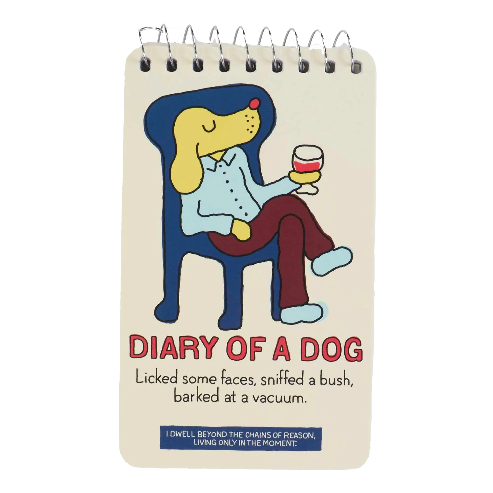Diary Of A Dog Spiral Notebook
