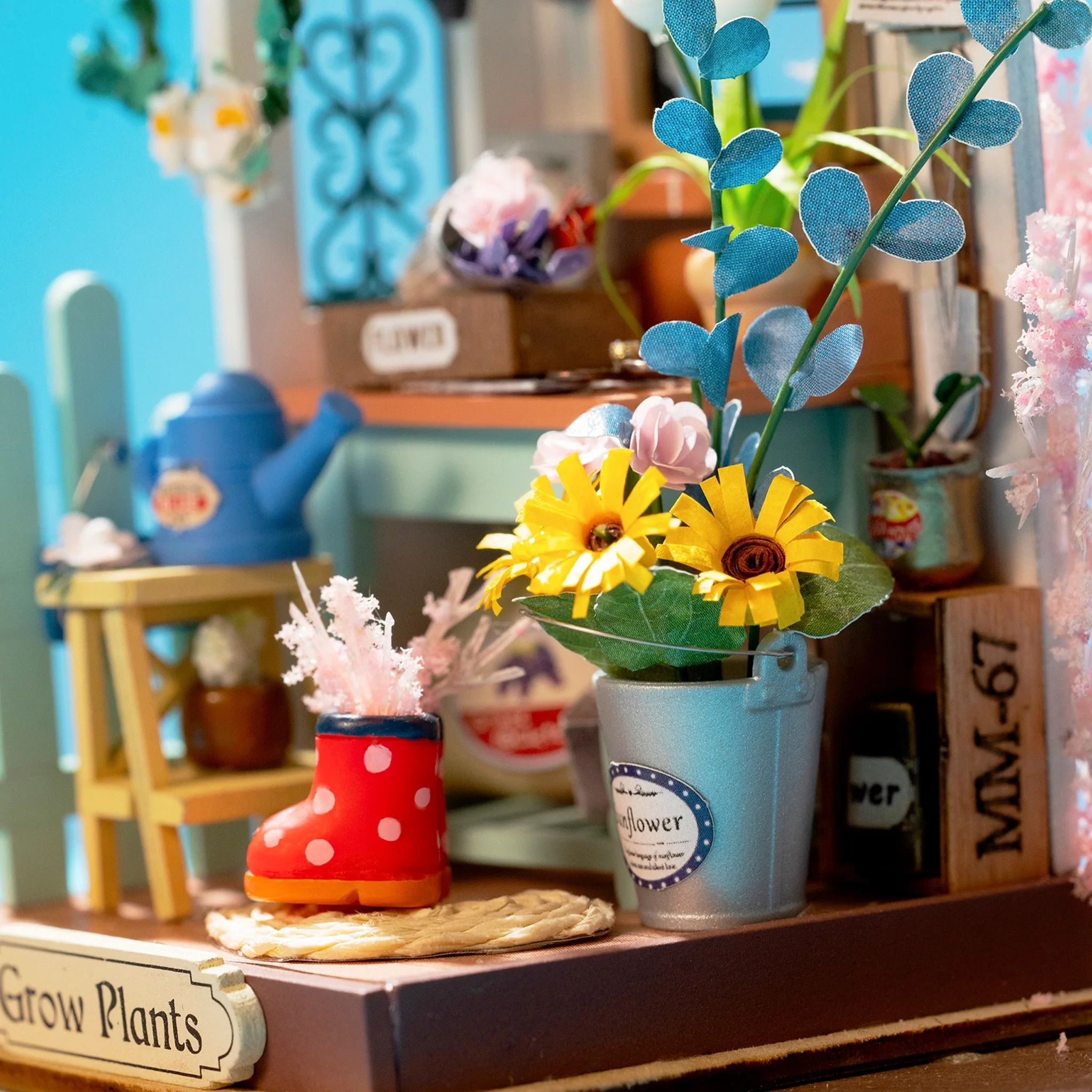 Dreaming Terrace Garden DIY Miniature House Kit - Image 2