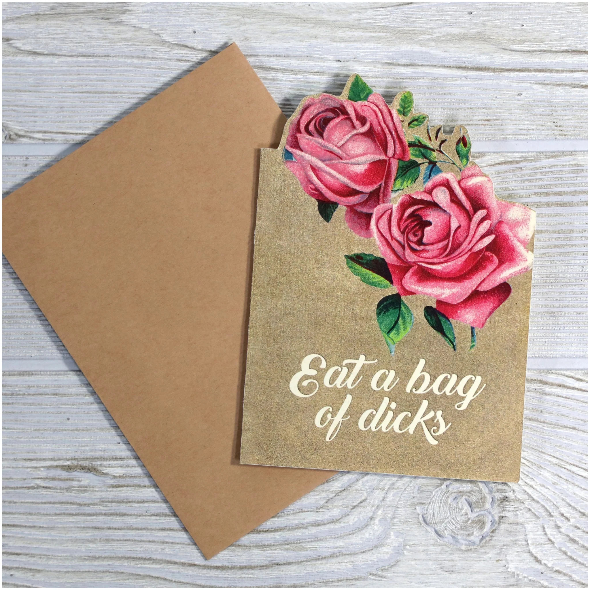 Eat A Bag Of Dicks Card - Image 2