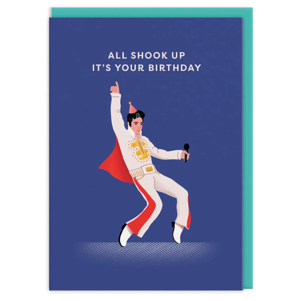 Elvis Birthday Card