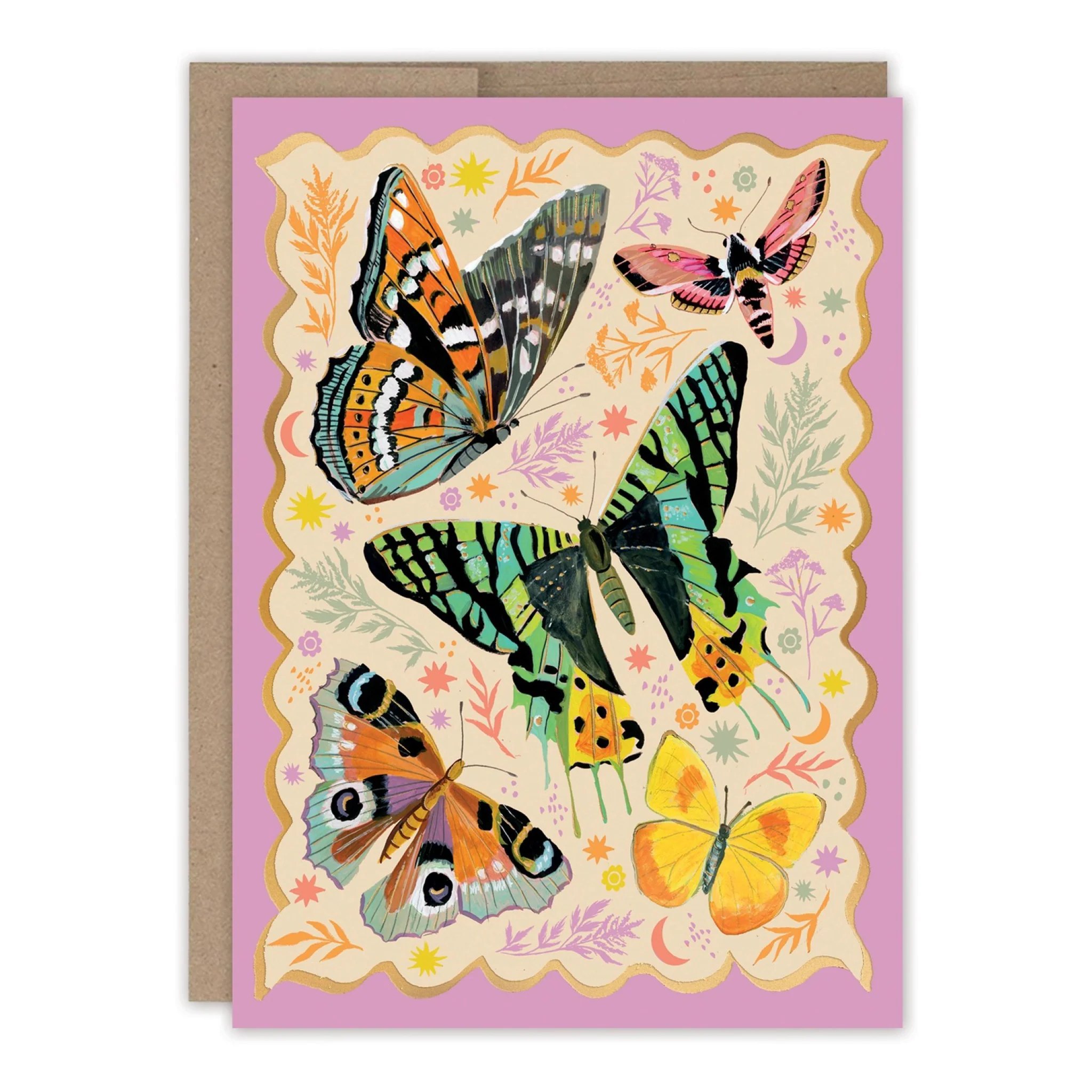 Enchanting Butterflies Birthday Card
