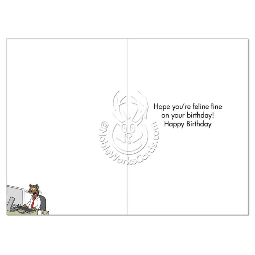 Feline Support Centre Birthday Card - Image 2