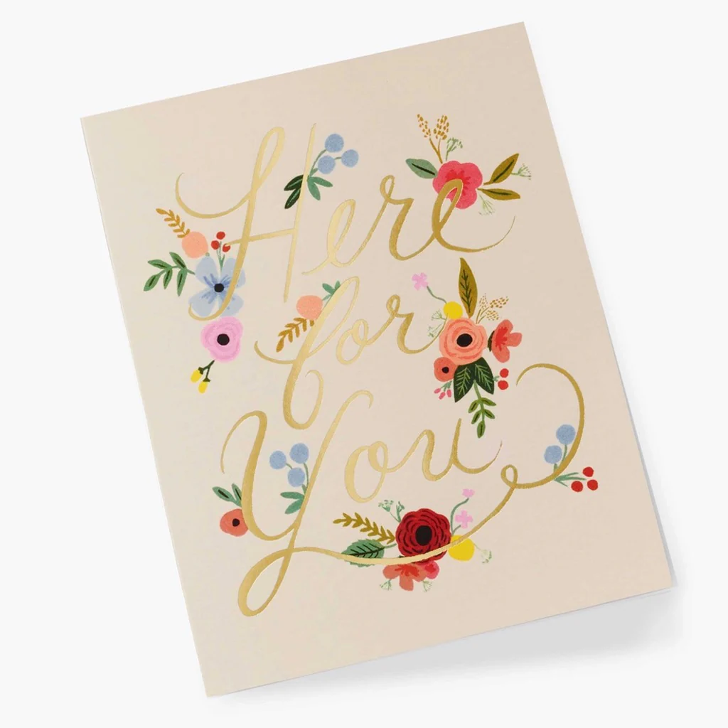 Floral Here for You Card - Image 2