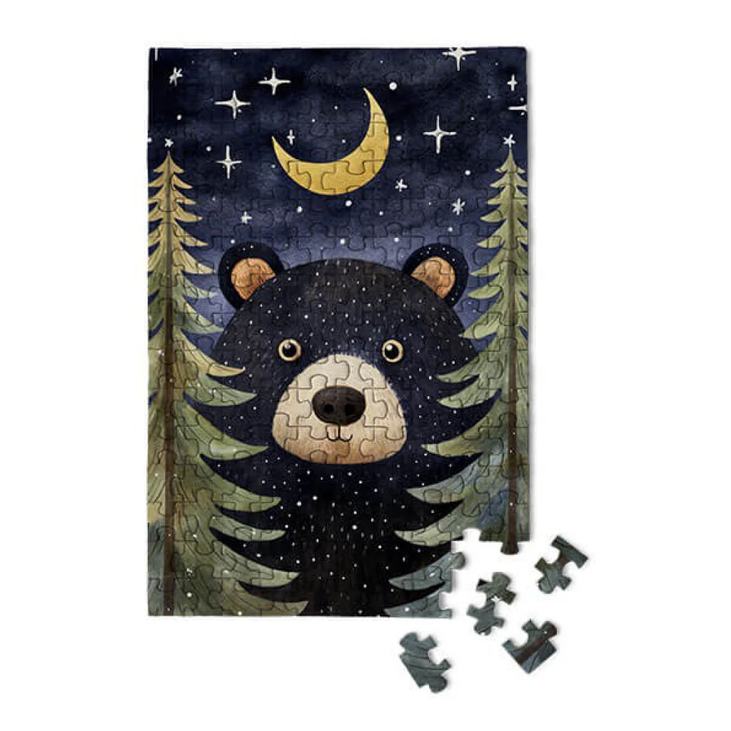 Forest Bear Mini Jigsaw Puzzle - Image 2
