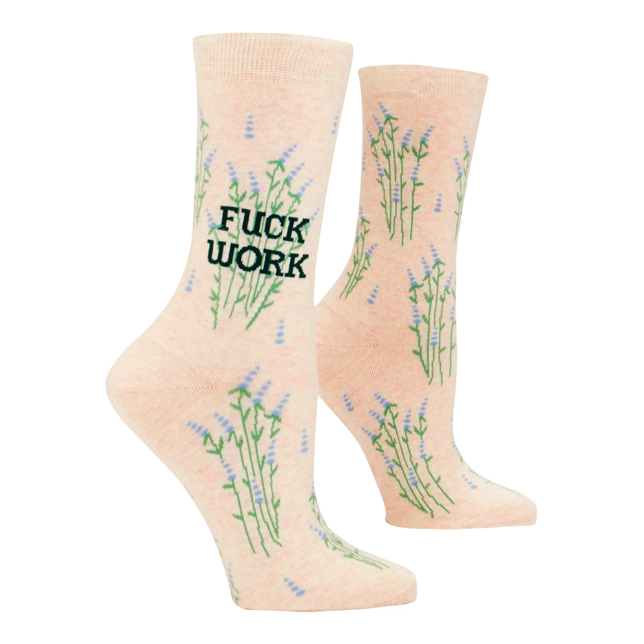 Fuck Work Crew Socks