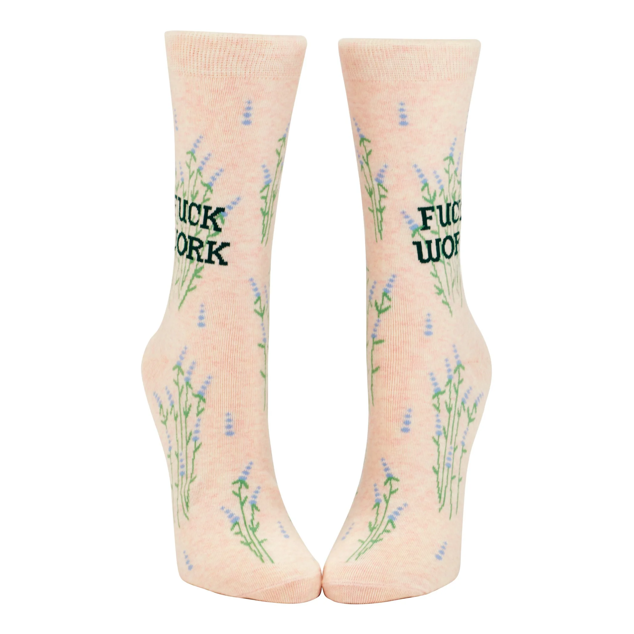 Fuck Work Crew Socks - Image 2