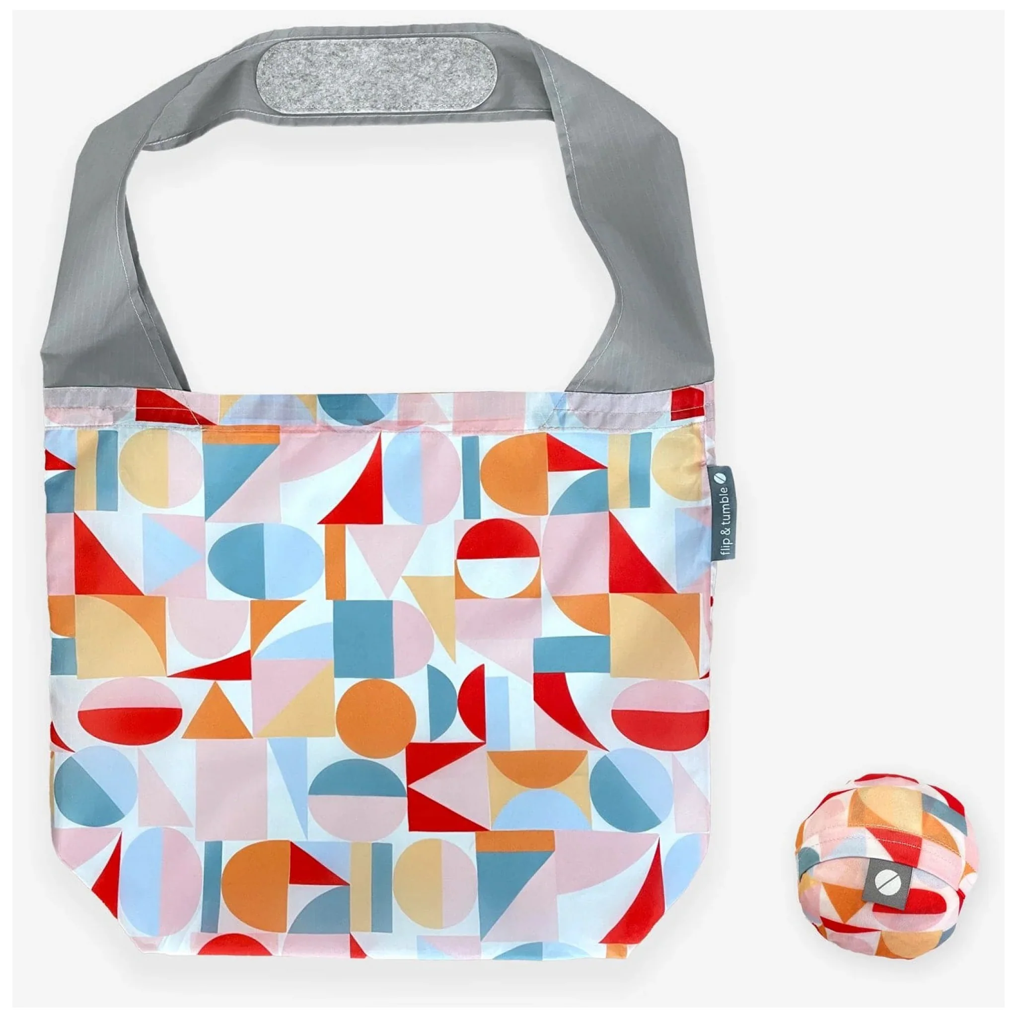 Geometric Print 24-7 Bag