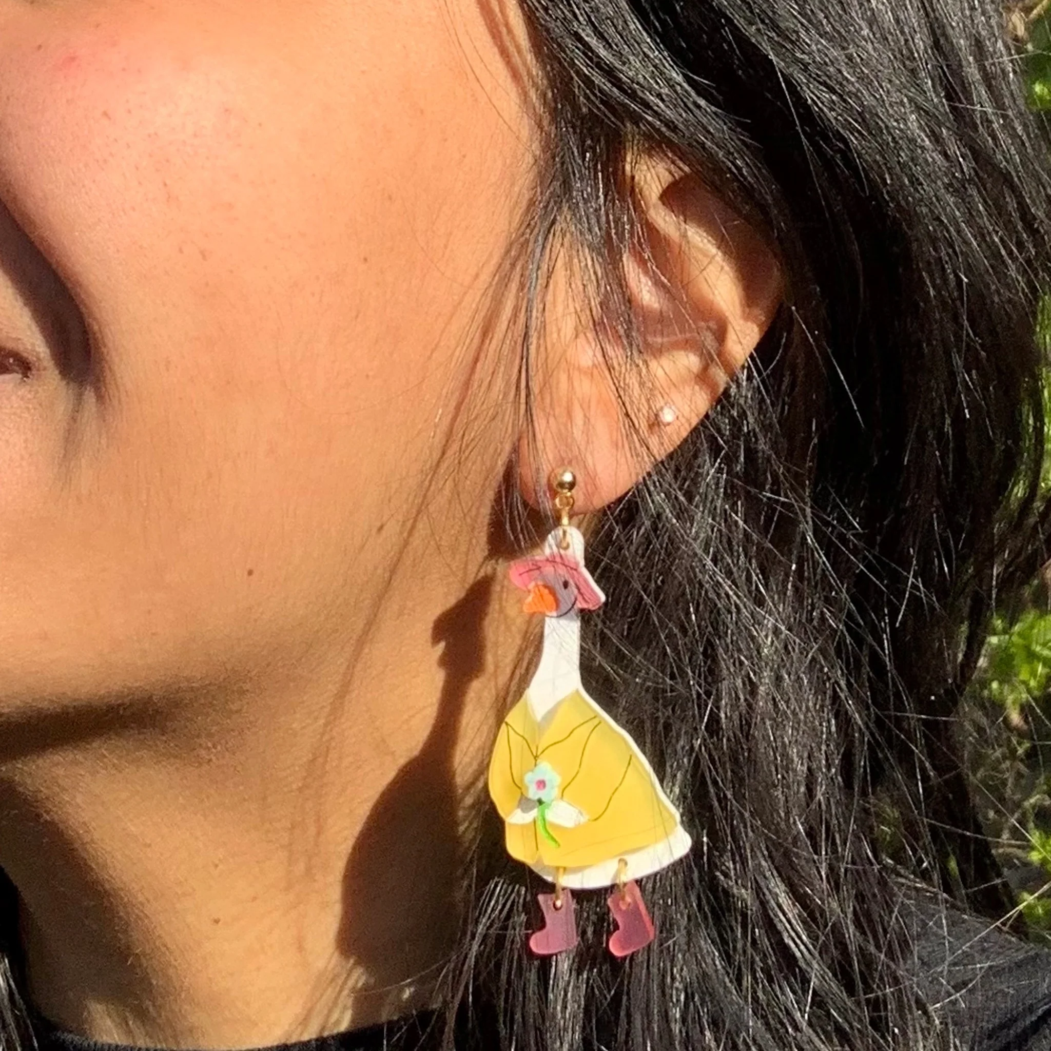 Gertie Goose Earrings - Image 2