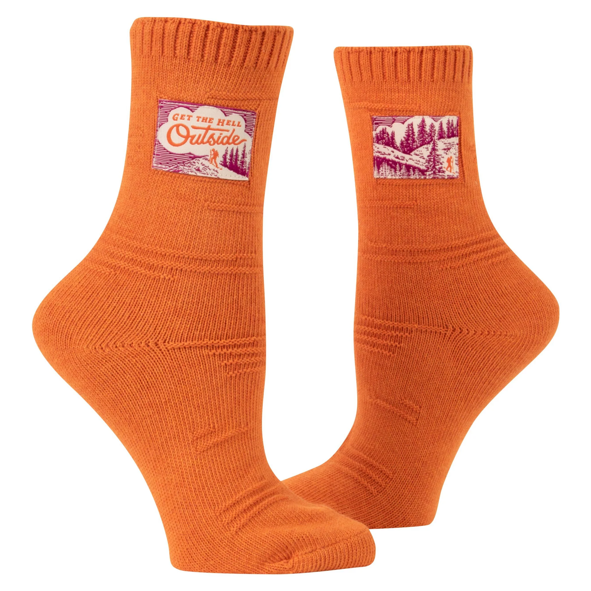 Get The Hell Outside Tag Socks - Image 2