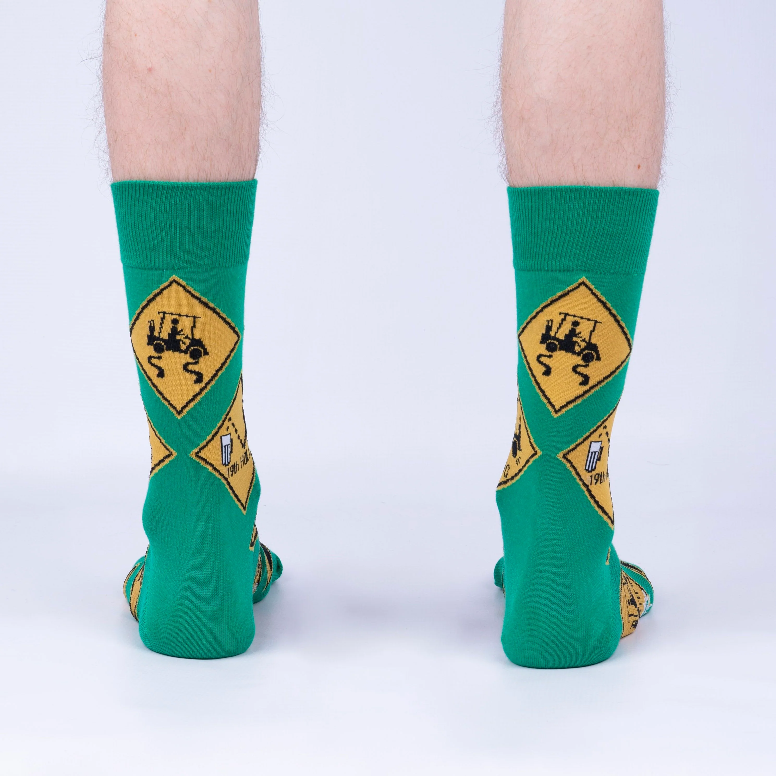 Golf Xing Men's Crew Socks - Image 2