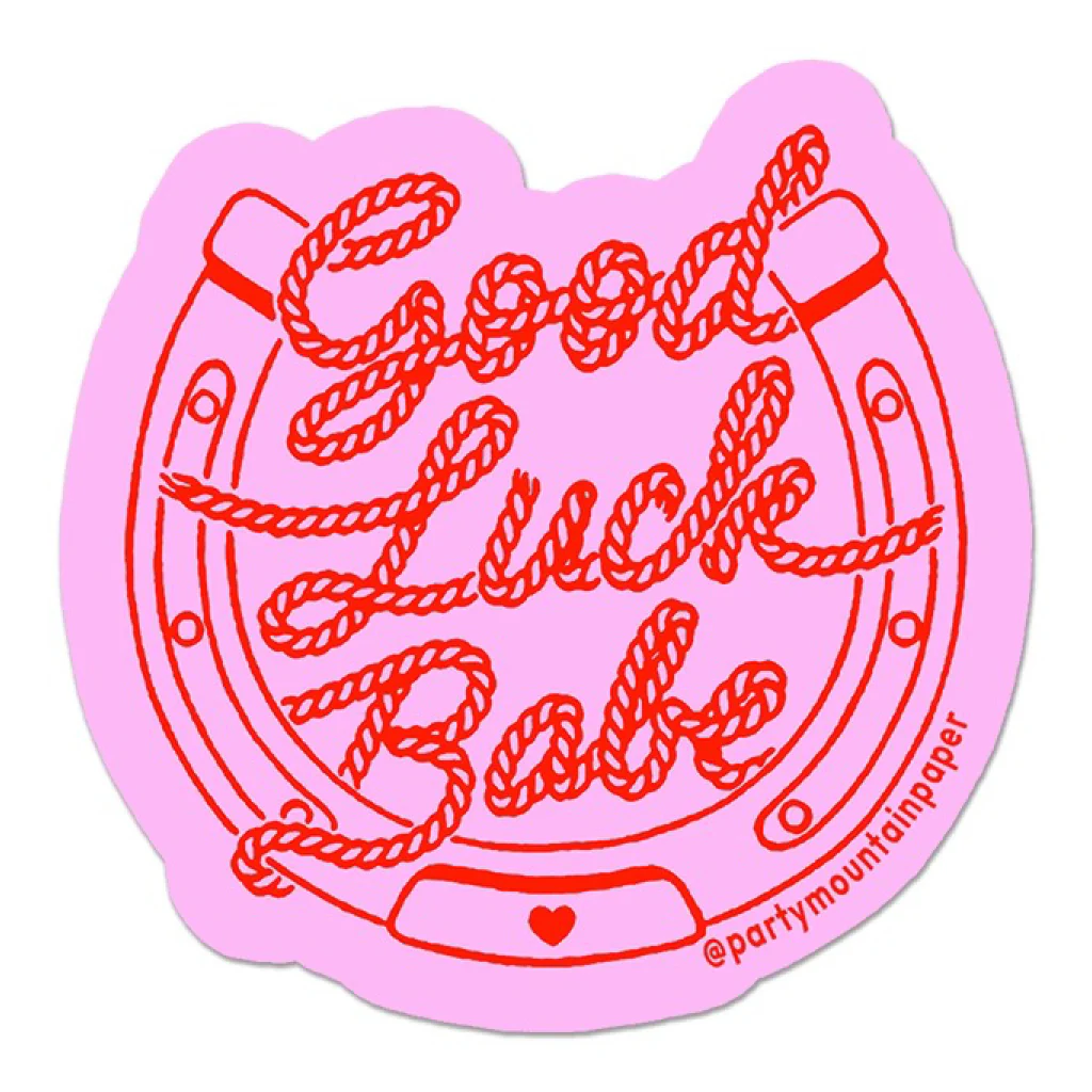 Good Luck Babe Sticker