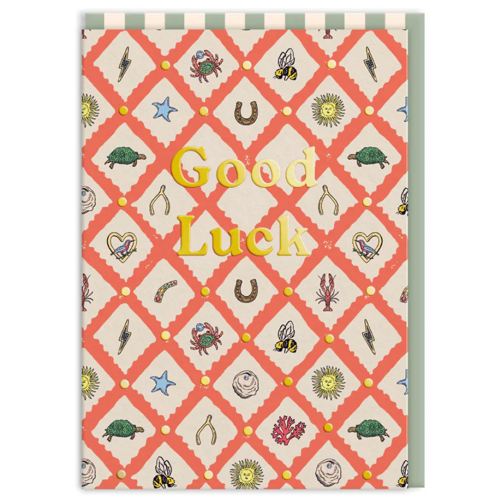 Good Luck Charms Greeting Card