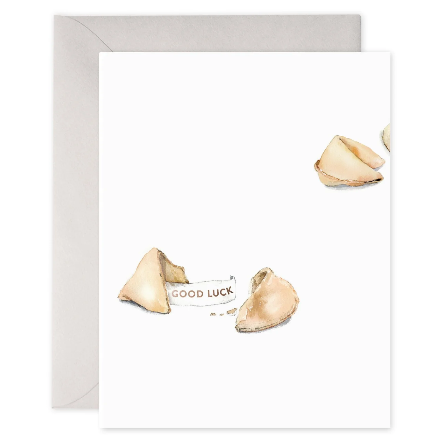 Good Luck Fortune Cookie Card