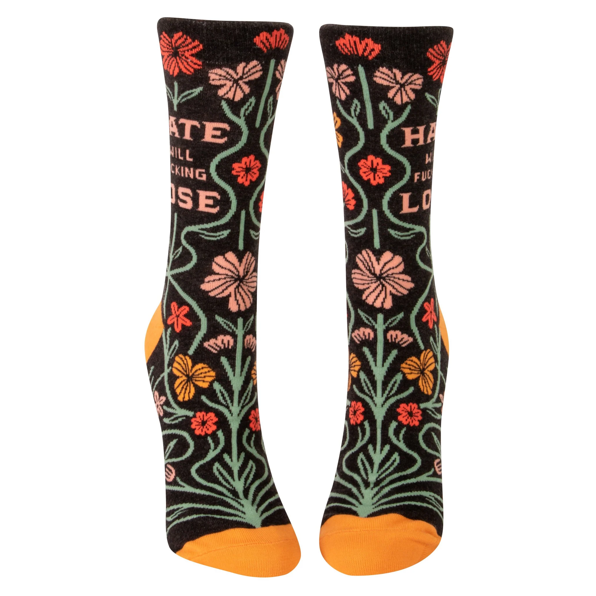 Hate Will Fucking Lose Crew Socks - Image 2