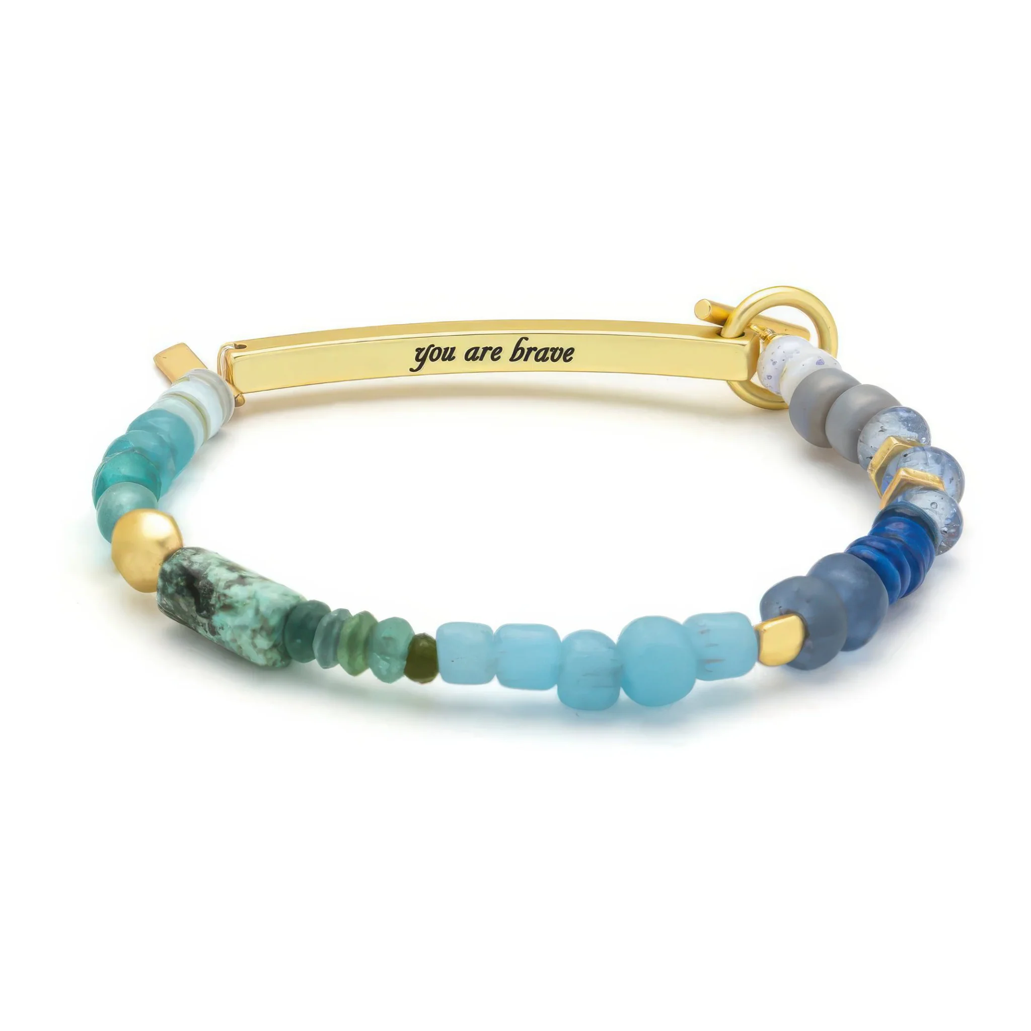 Hidden Message Bracelet Brave - Image 2