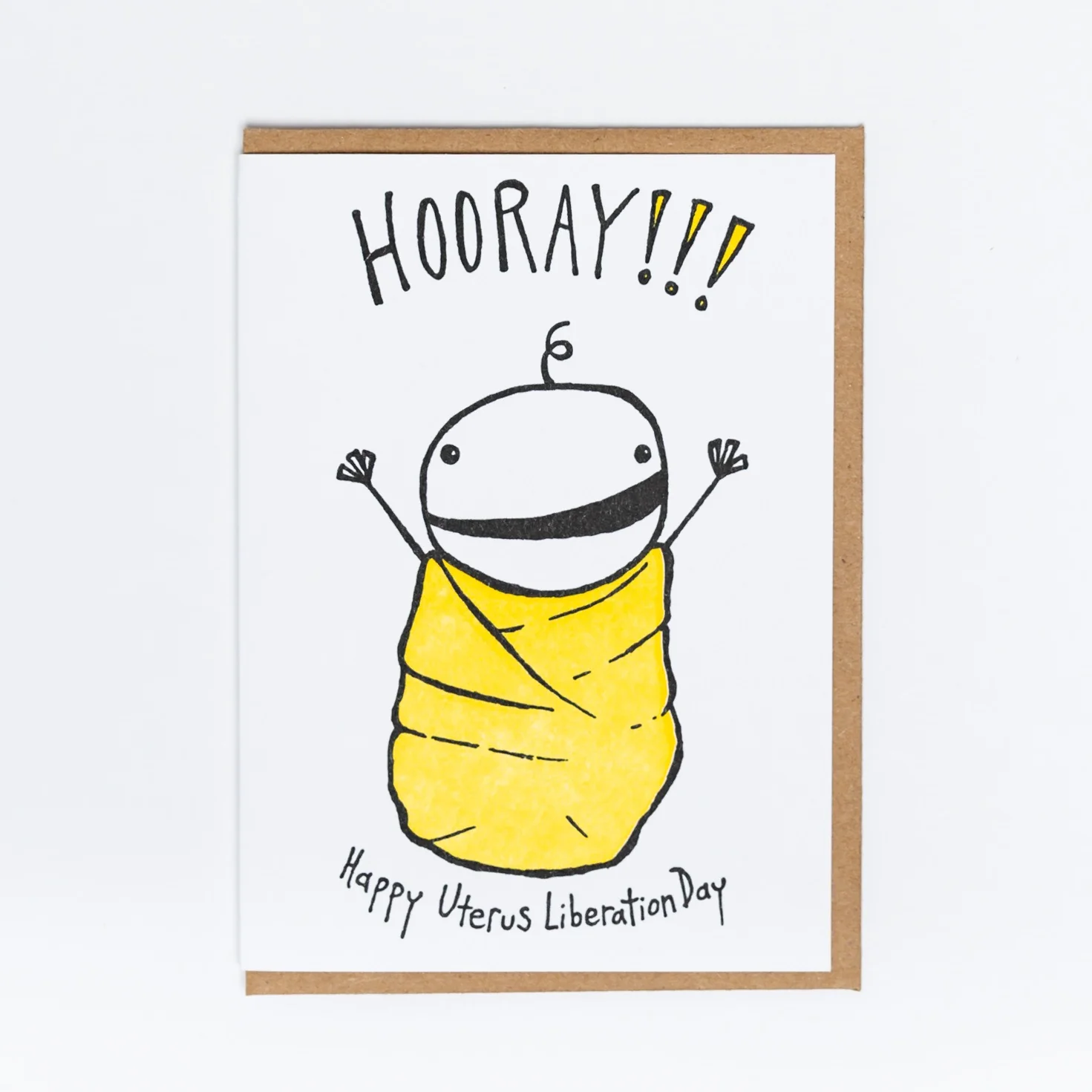 Hooray Baby Card