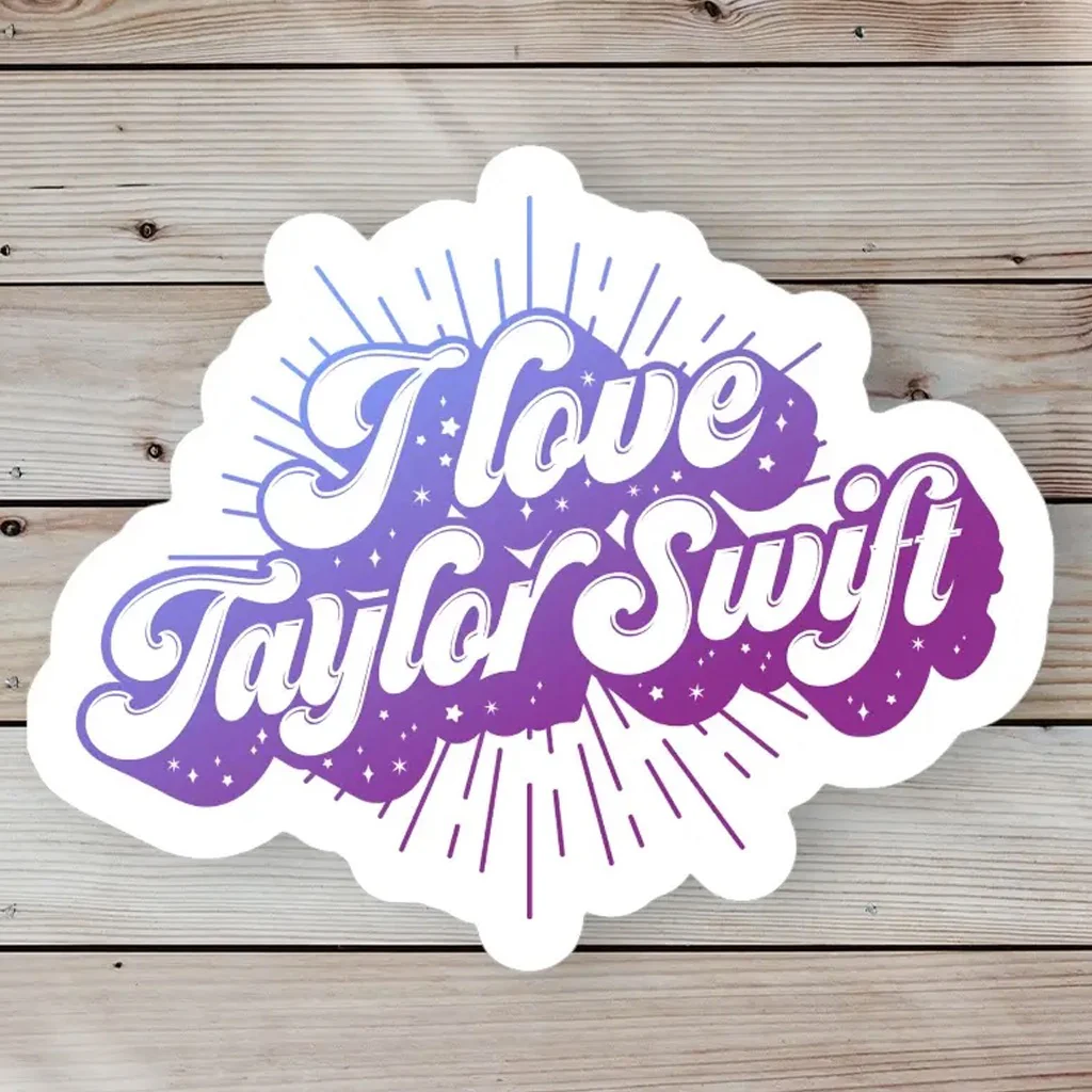 I Love Taylor Swift Sticker