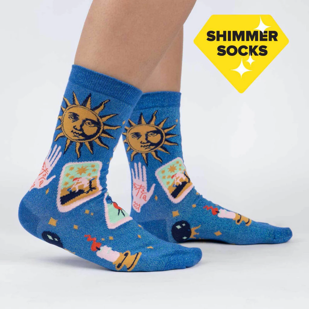 It's In The Cards Women's Crew Socks - Image 2