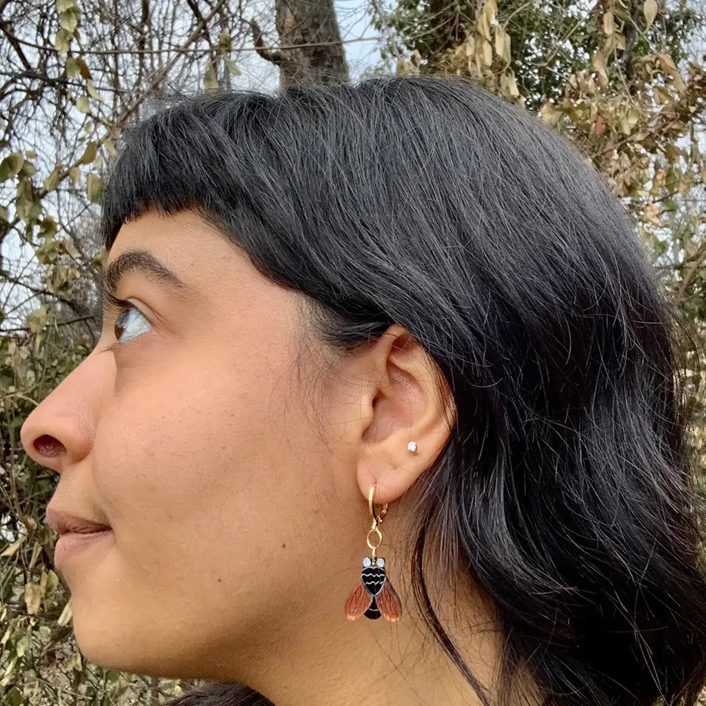 Just the Fly Earrings - Image 2