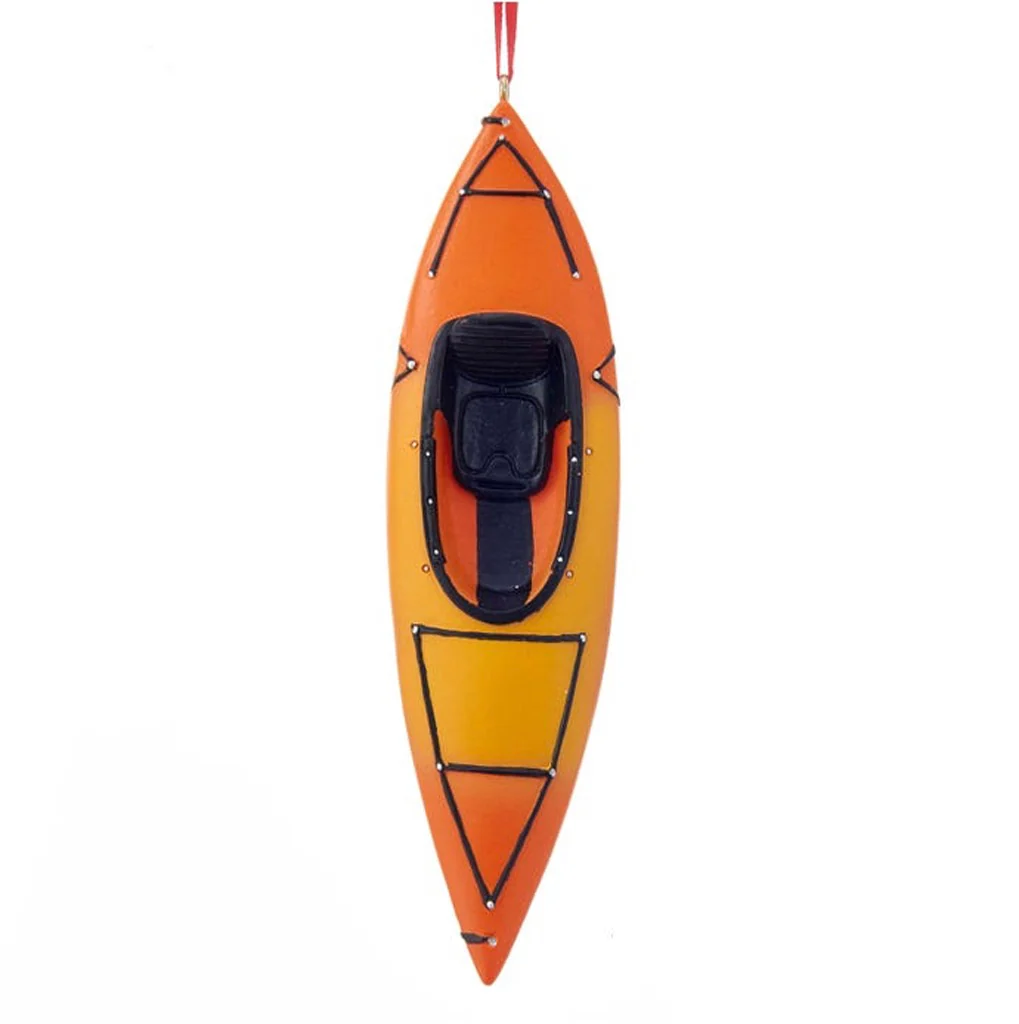 Kayak Resin Ornament