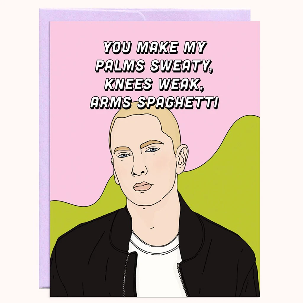 Knees Weak Love Card